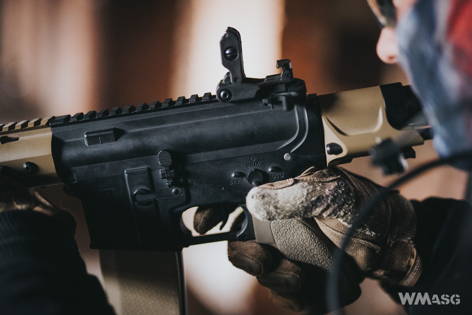 Specna Arms SA -E12 PDW Edge BK-TAN (sesja w terenie)