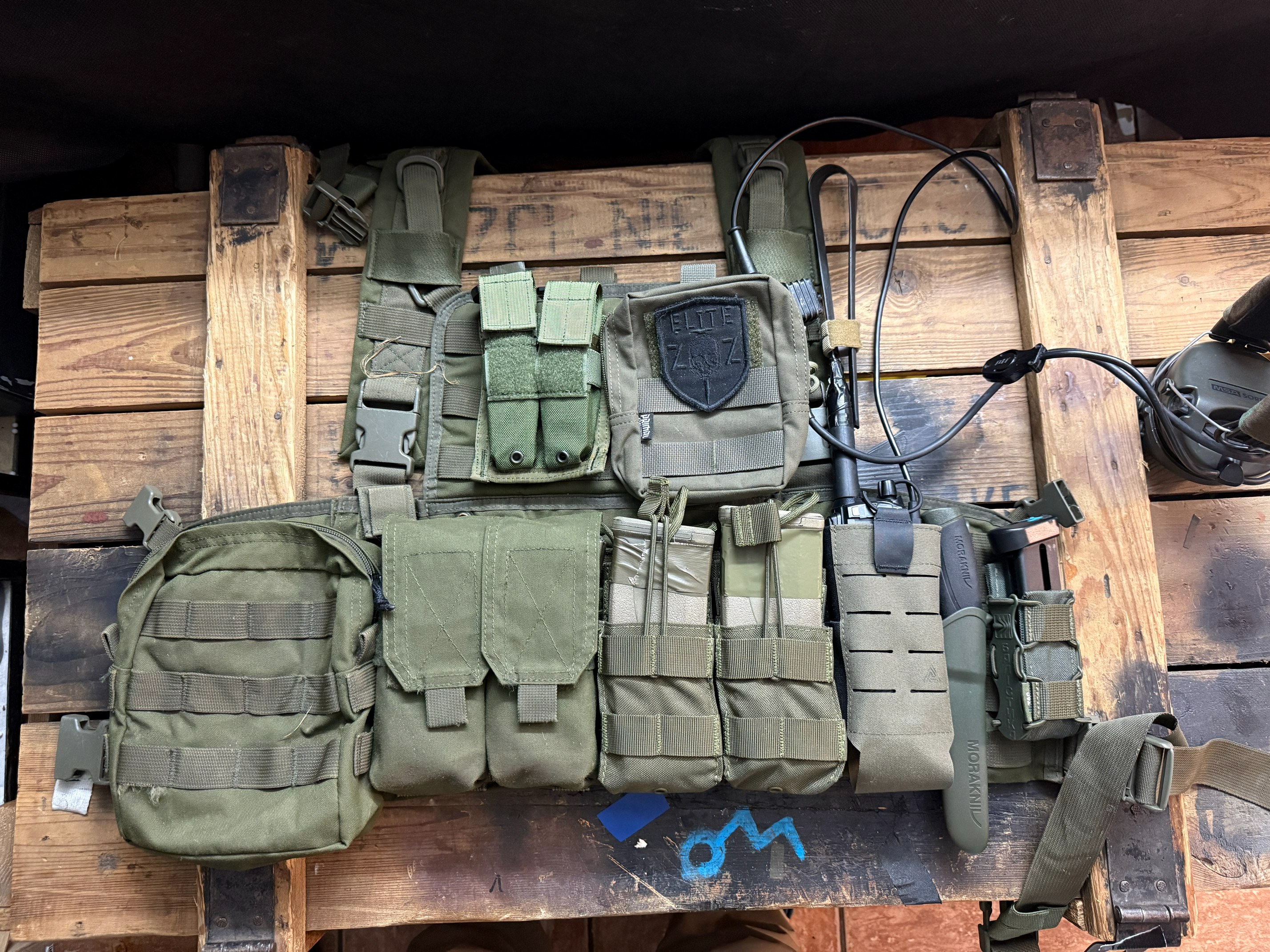 Chestrig MOLLE / PALS Warrior Assault Systems