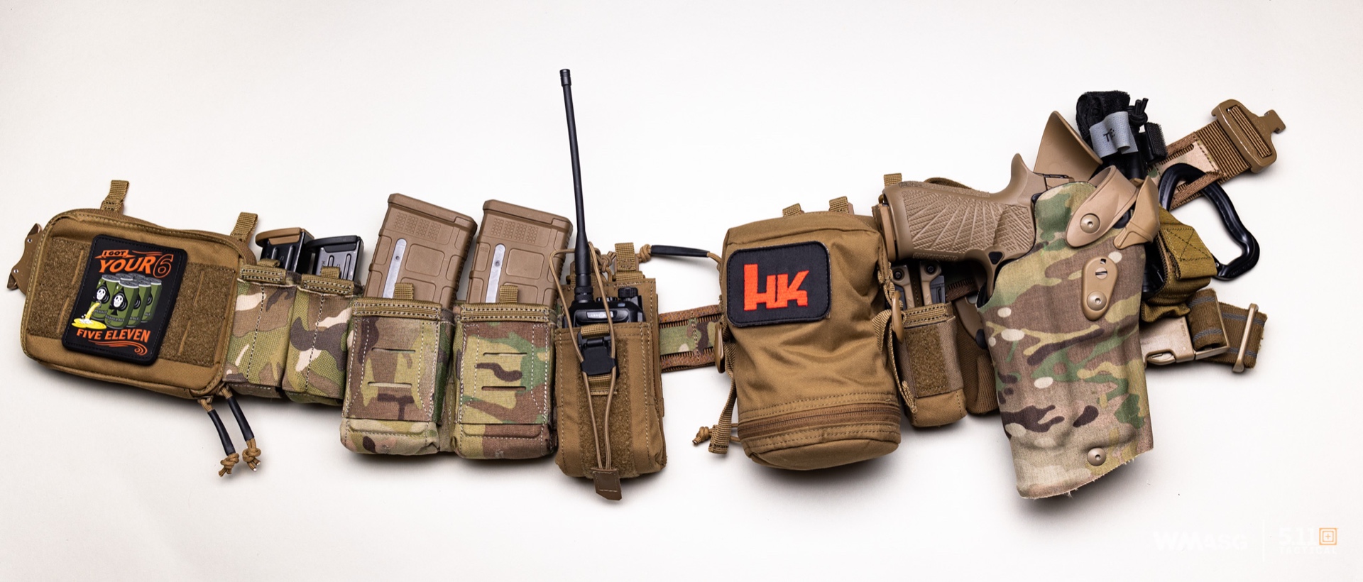 System 5.11 Tactical Flex-HT i przykładowe ładownice