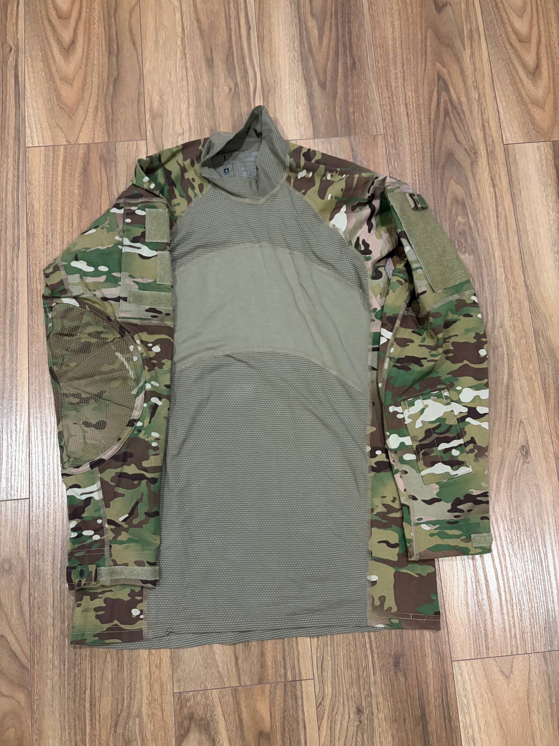 massif flame resistant combat shirt multicam
