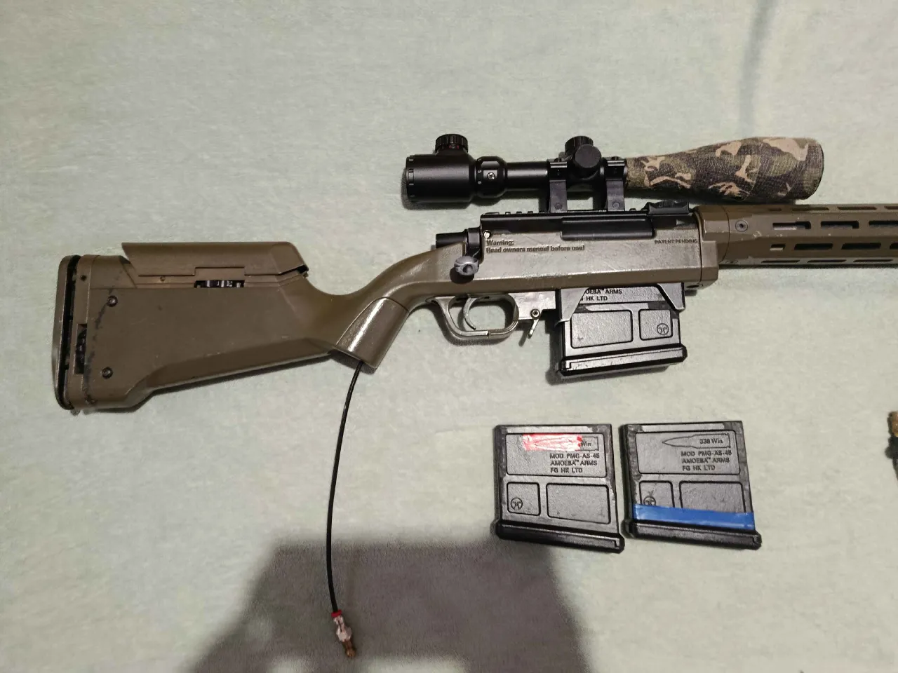 Snajperka Amoeba Striker HPA 3.4J Zestaw