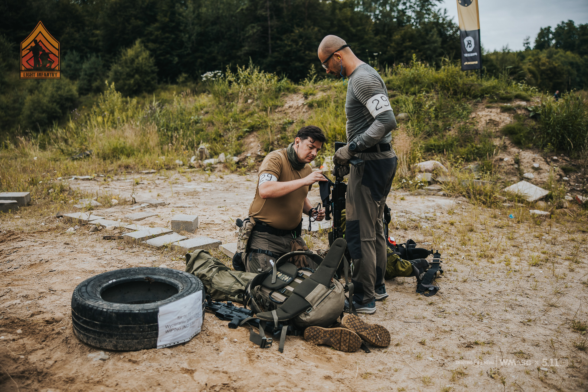 Fotorelacja z zawodów taktyczno-strzeleckich Lekka Piechota, kat. Lekka i MILSIM (18-20.07.2025)