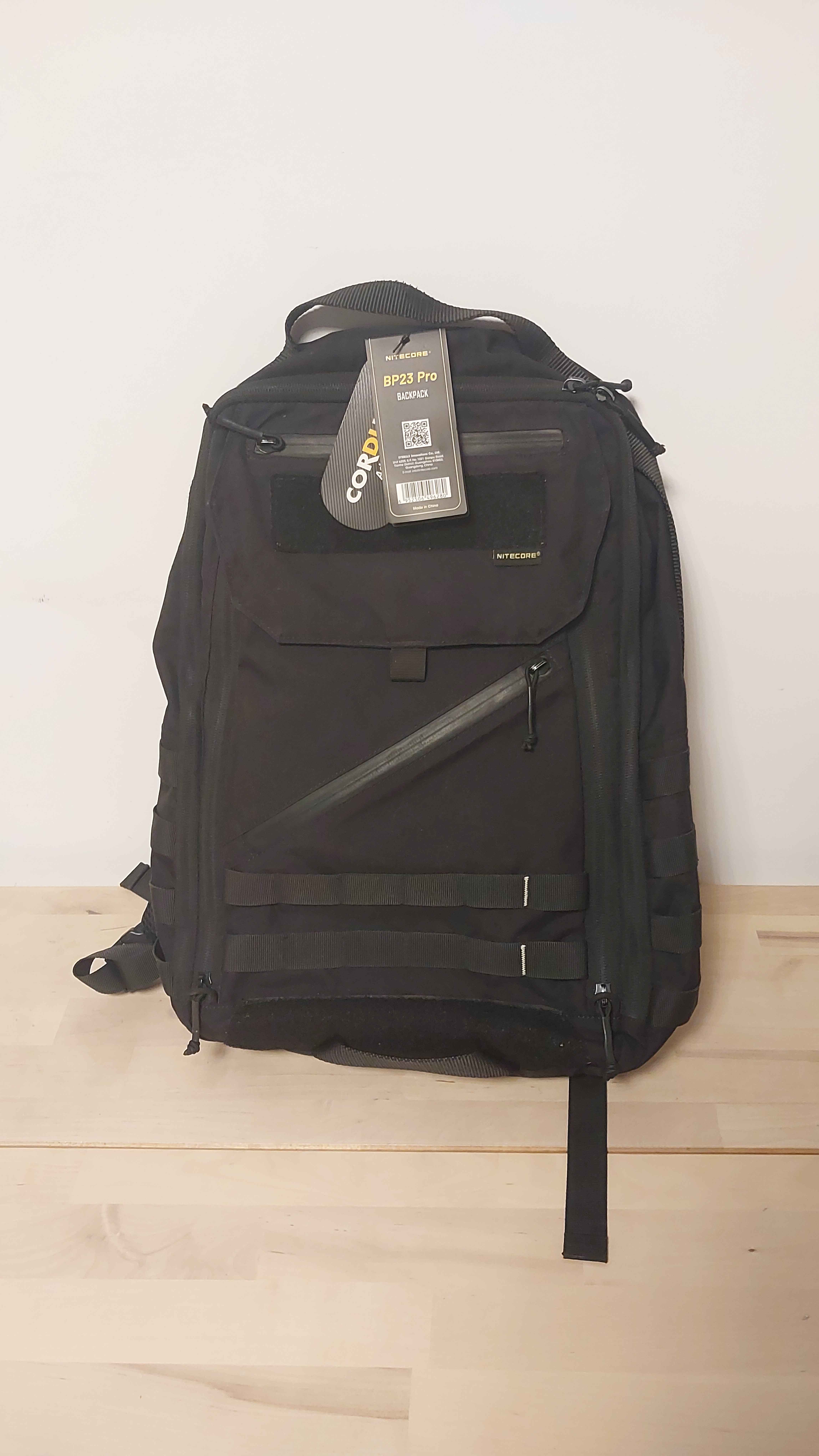 Plecak EDC Nitecore BP23 Pro 23L Cordura - czarny
