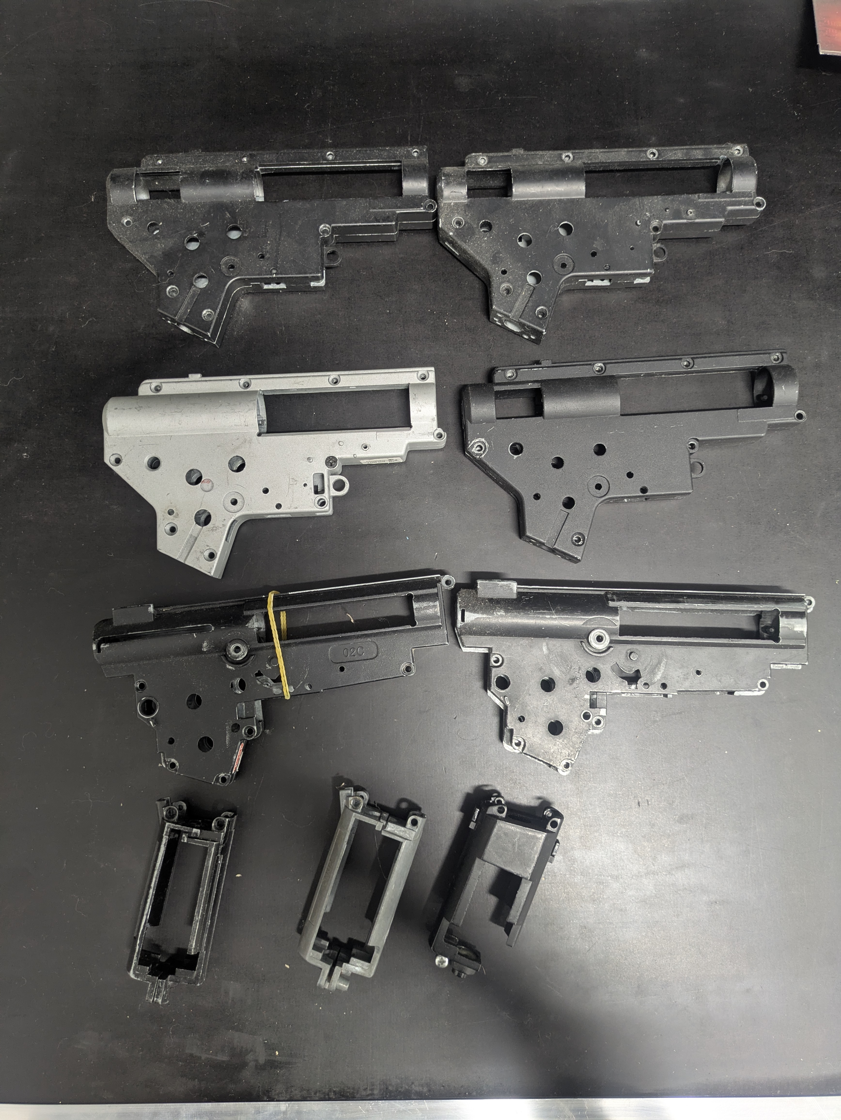 Dużo CZĘŚĆI po serwisie