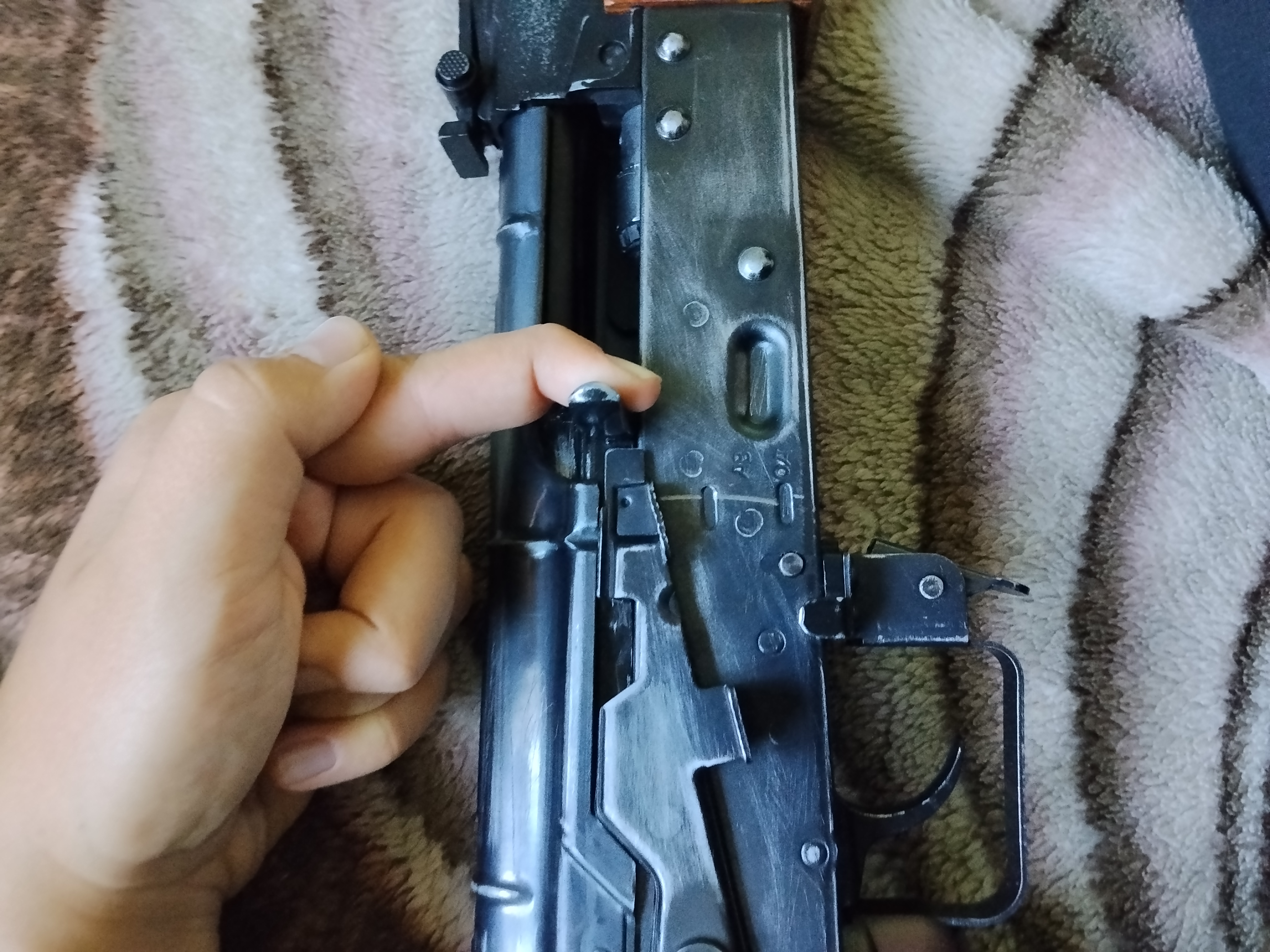 WE AK 74 uszkodzony