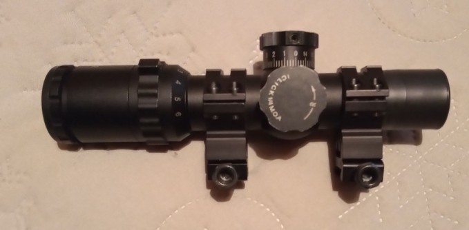 Luneta biegowa 1-6x22