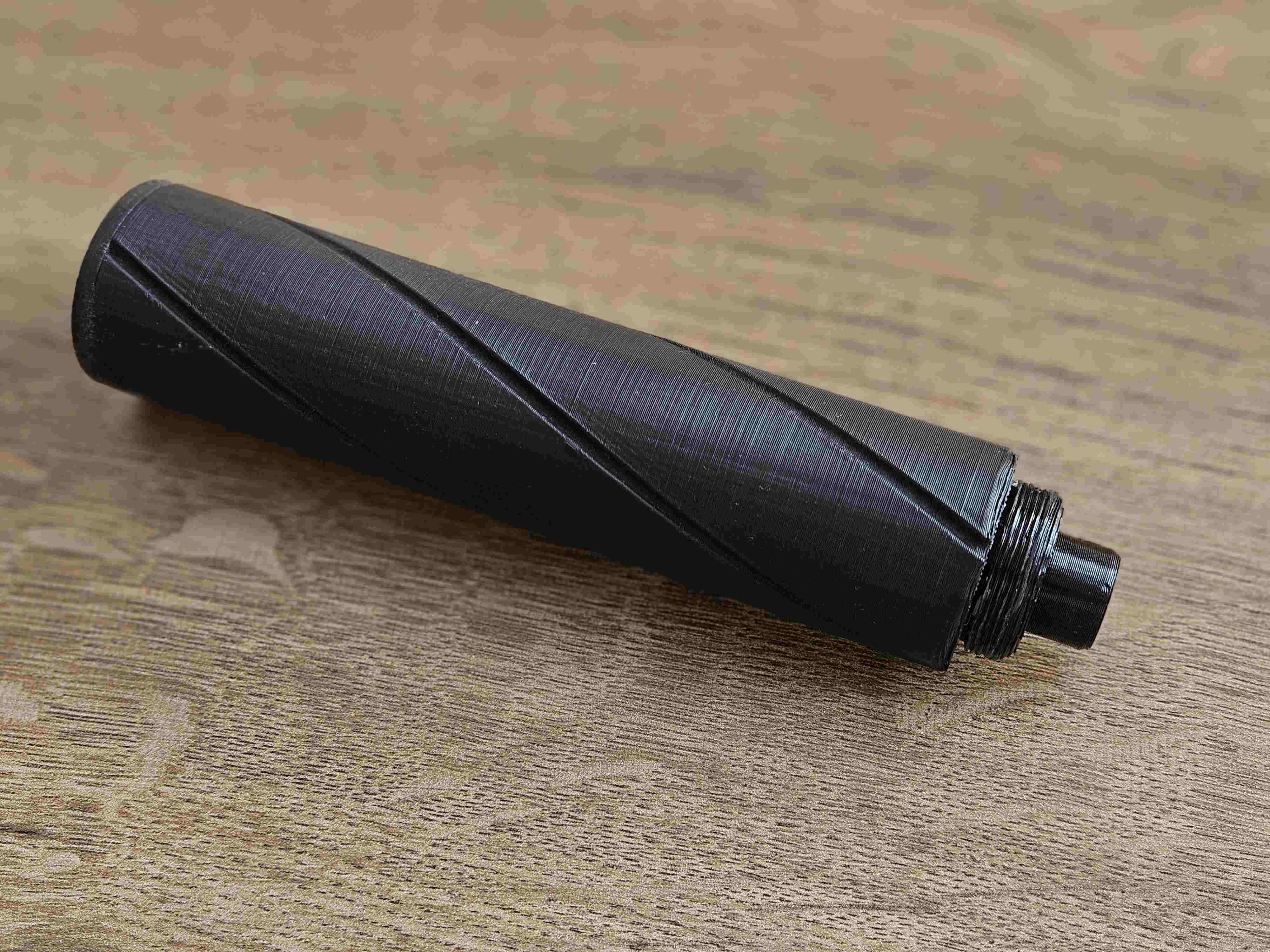 Tłumik replika Novritsch wydrukowany, druk 3D