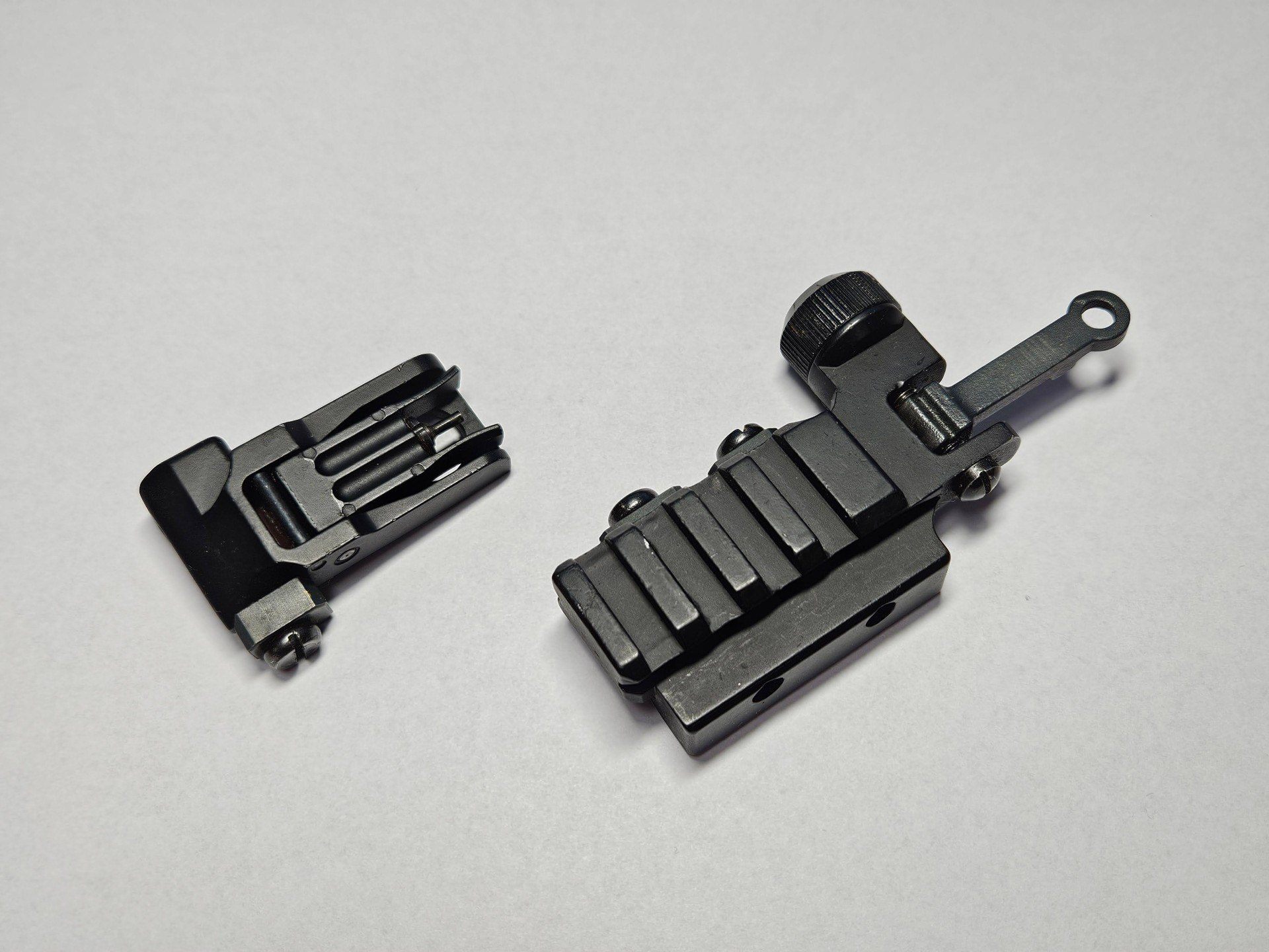 Mechaniczne metalowe przyrządy celownicze podwyższenie RIS muszka szczerbinka