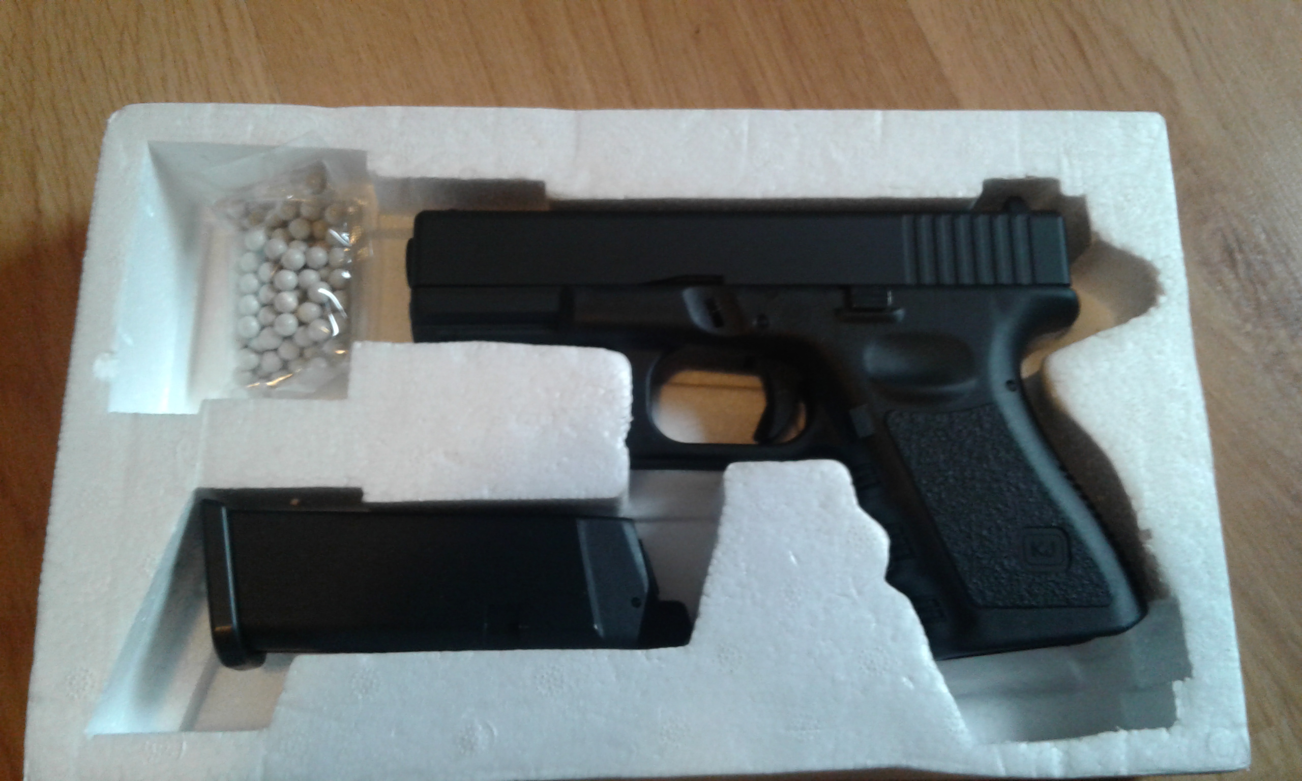 Glock 23, Glock 19, G23, G19, KJW, metalowy zamek, NOWY