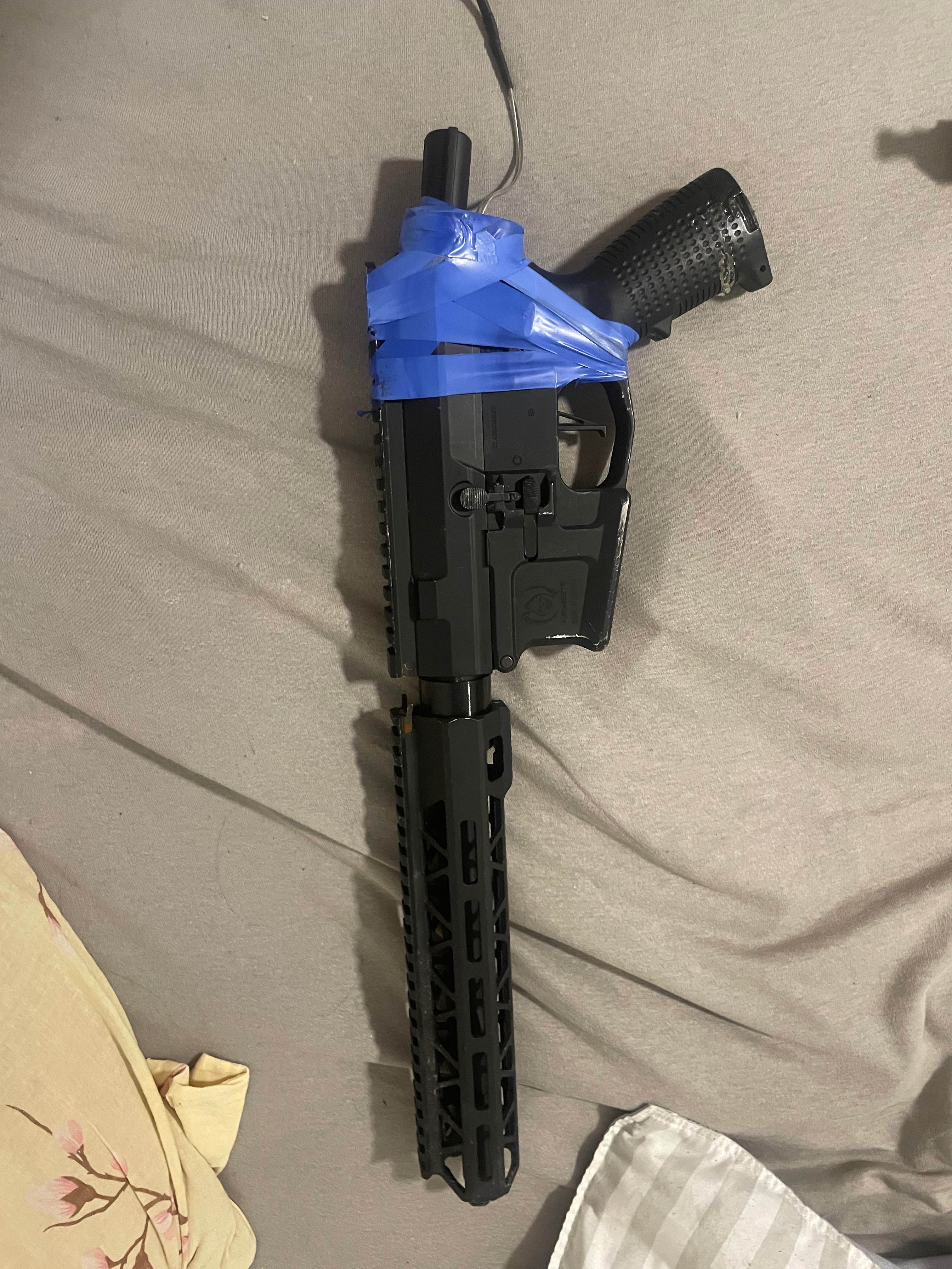 Body / Projekt M4 (Upper + Handguard M-LOK + Grip) – na części / projekt