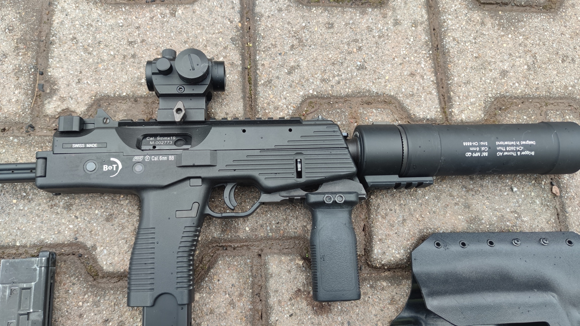 MP9 KWA zestaw!