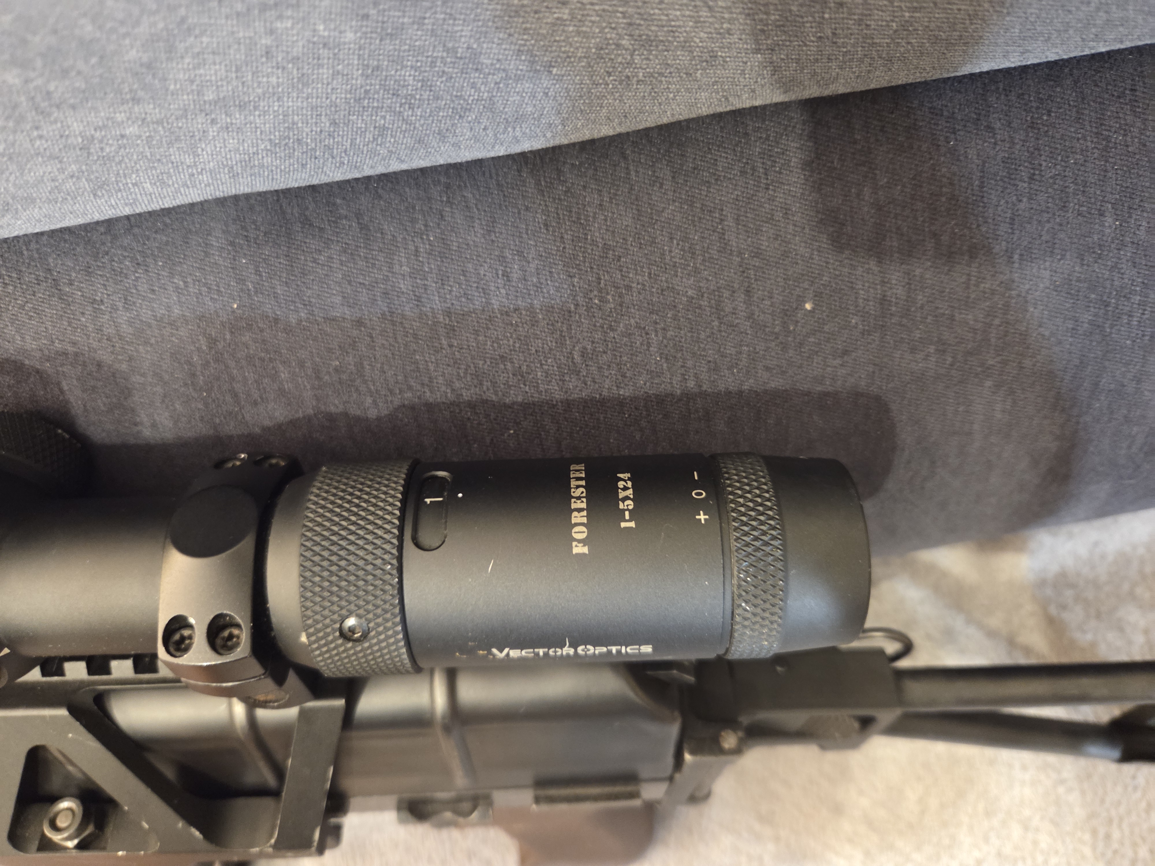 LCT AS VAL Perun V3 Integrated + Vector Optics Forester 1–5x24 1.9J/0.32g