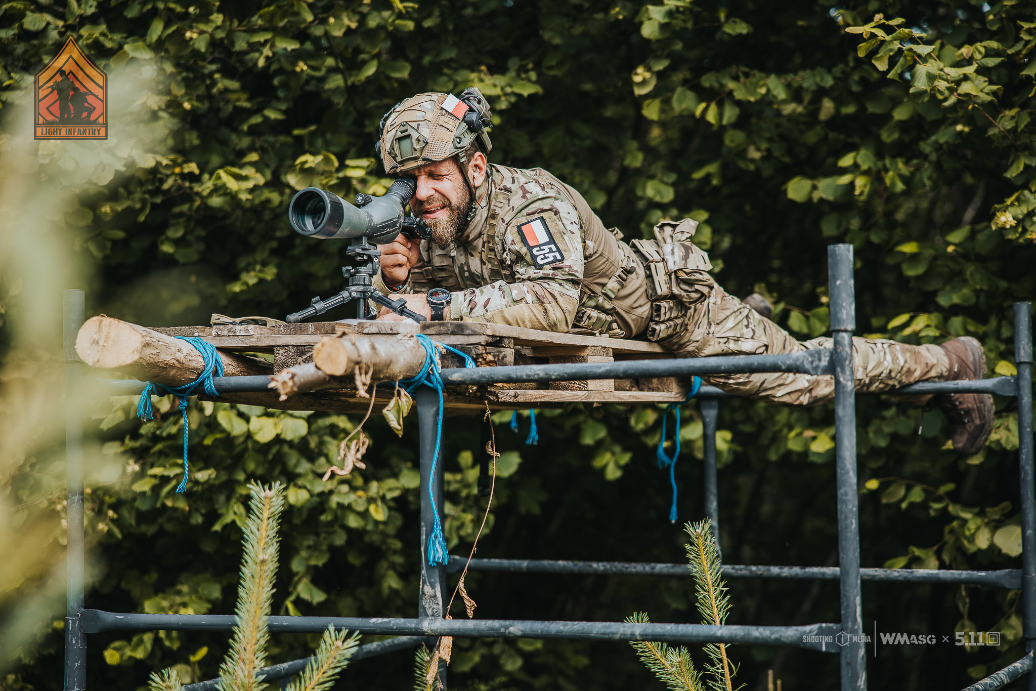 Fotorelacja z zawodów taktyczno-strzeleckich Lekka Piechota, kat. Lekka i MILSIM (18-20.07.2025)