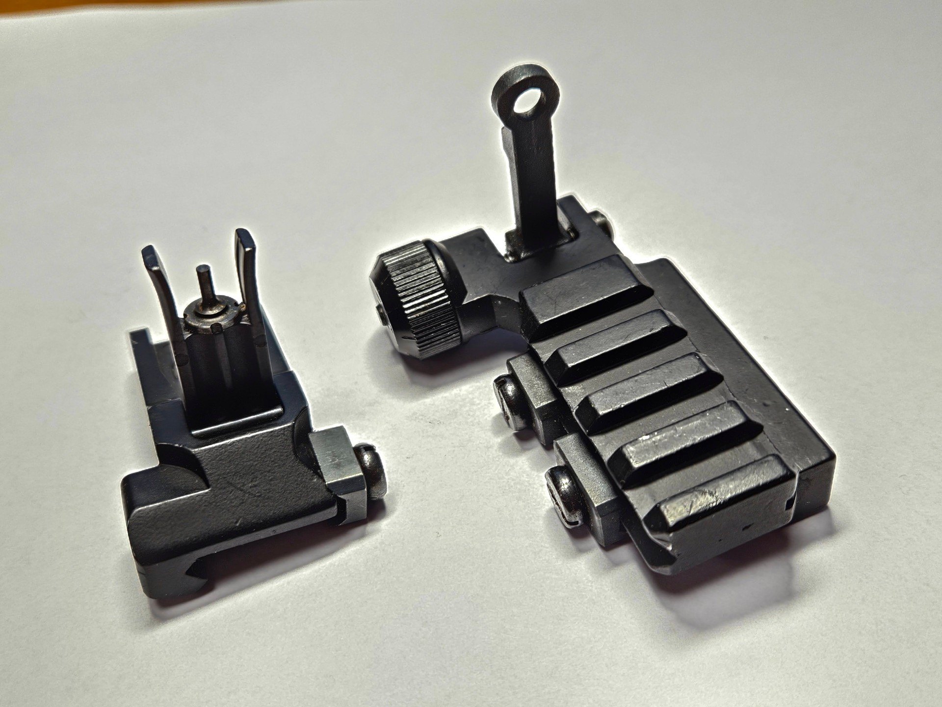 Mechaniczne metalowe przyrządy celownicze podwyższenie RIS muszka szczerbinka