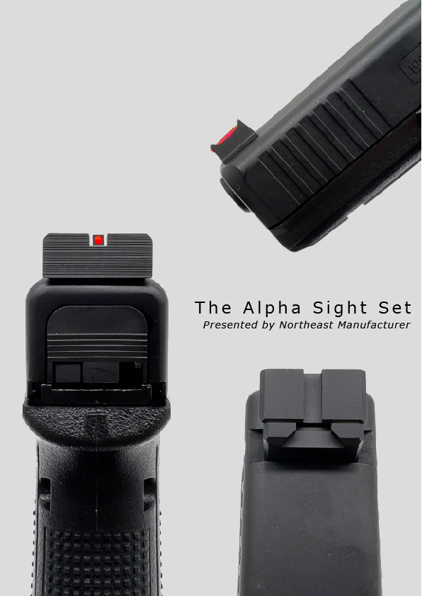 Iron sights for Glock replicas from Northeast Airsoft