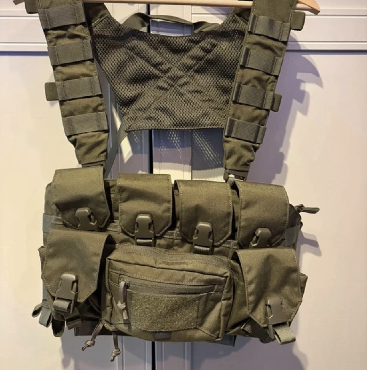 Kamizelka taktyczna wojskowa Helikon-Tex Guardian Recce Chest Rig Olive Green