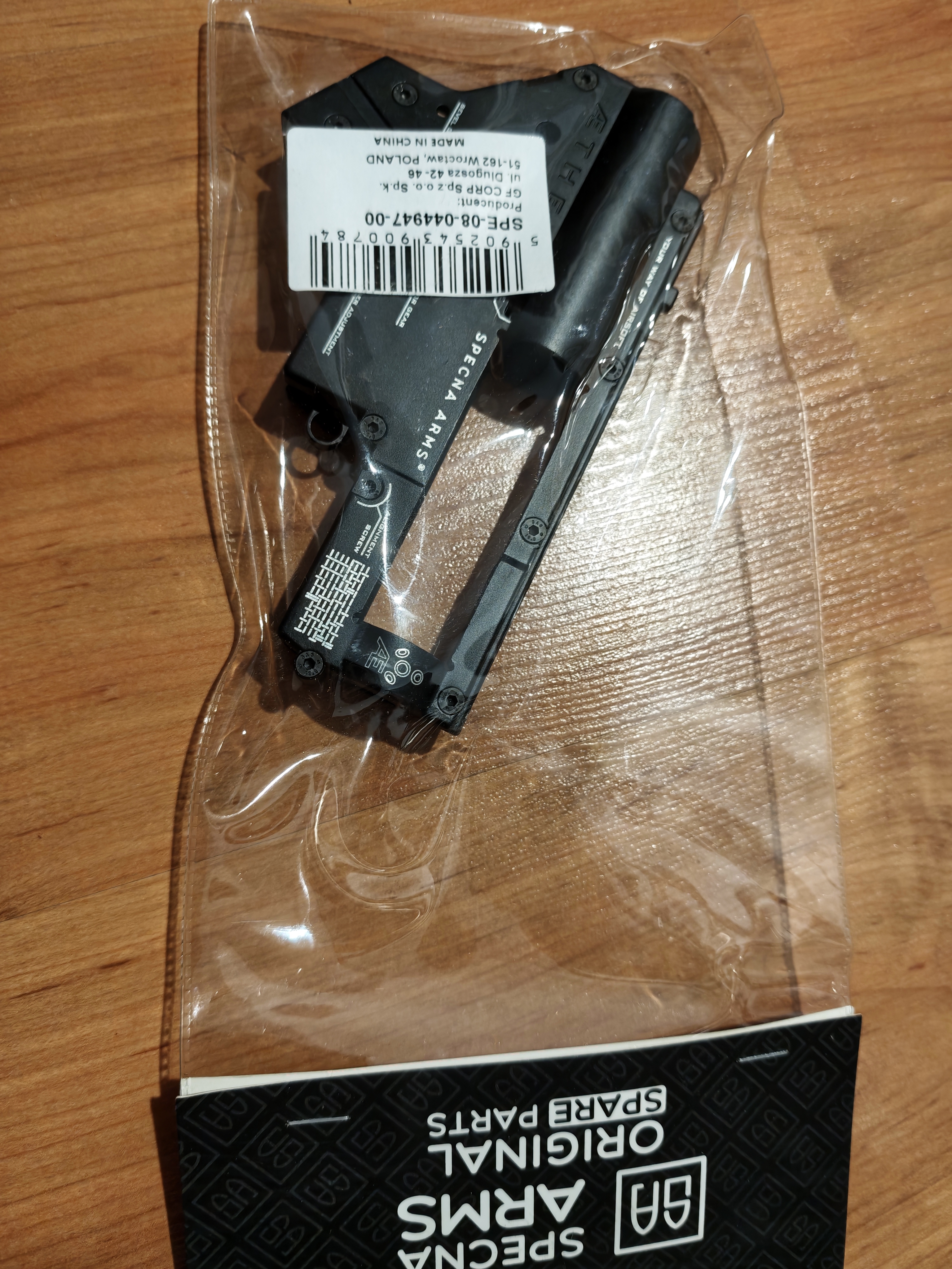 Szkielet gearboxa Aether, magazynki M4/16