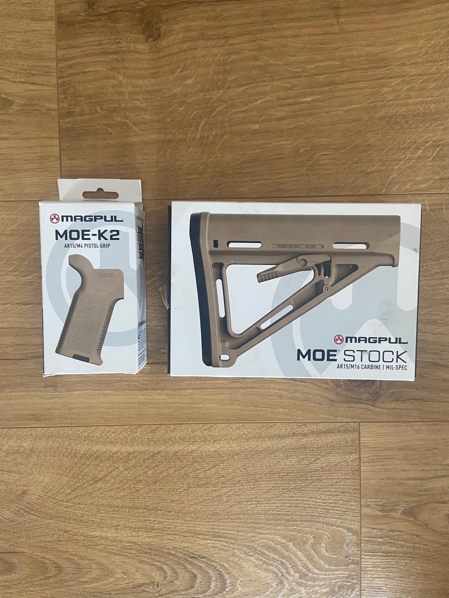 Magpul MOE-K2 + Magpul MOE FDE