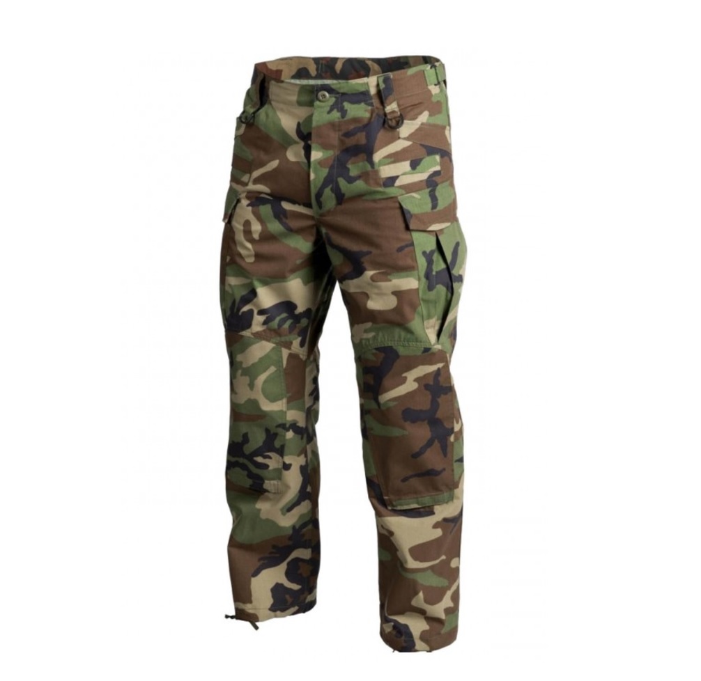 Nowe spodnie Helikon SFU Next US Woodland bojówki L