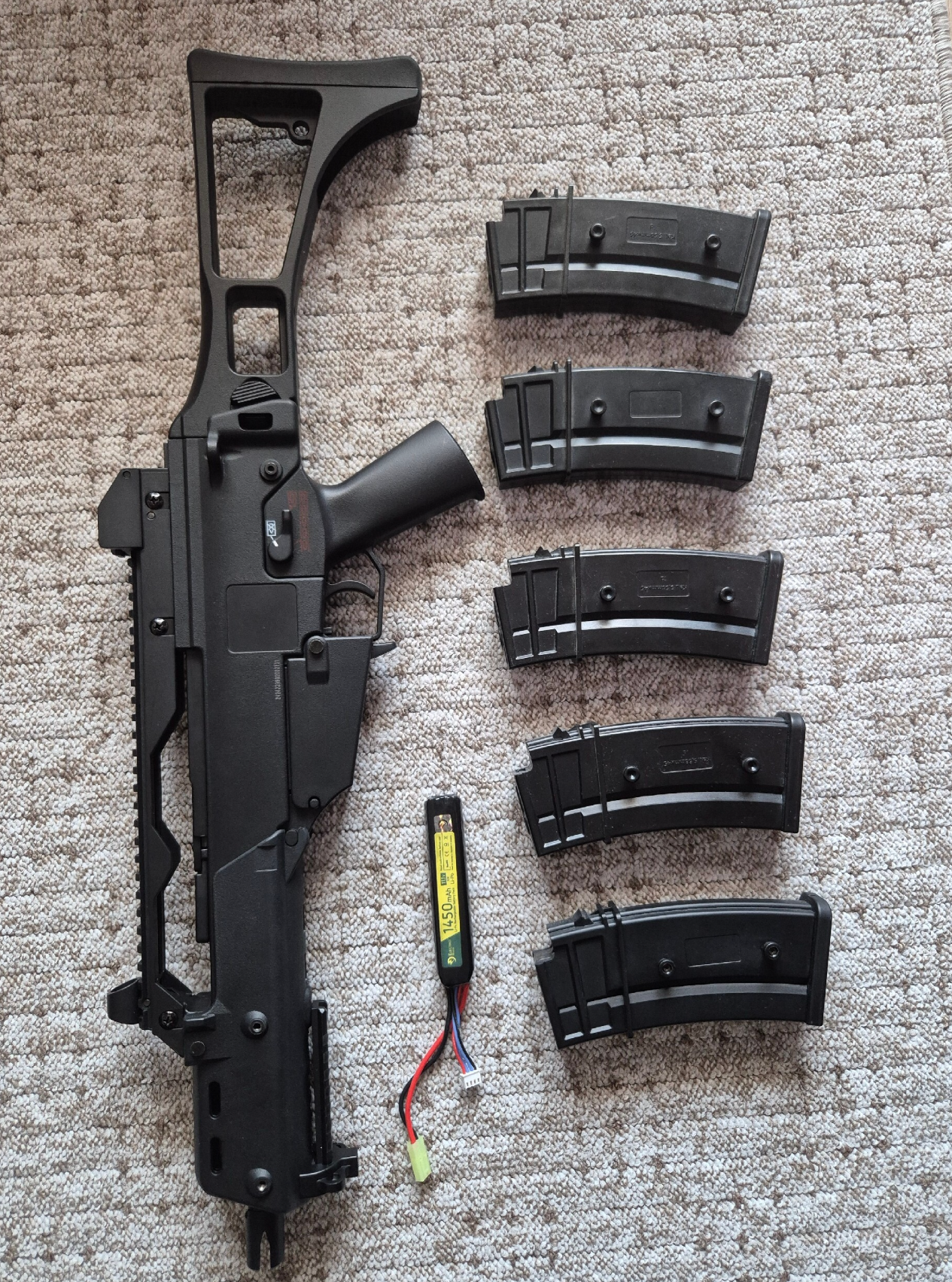 Replika ASG G36 J G 608 kulki hop up