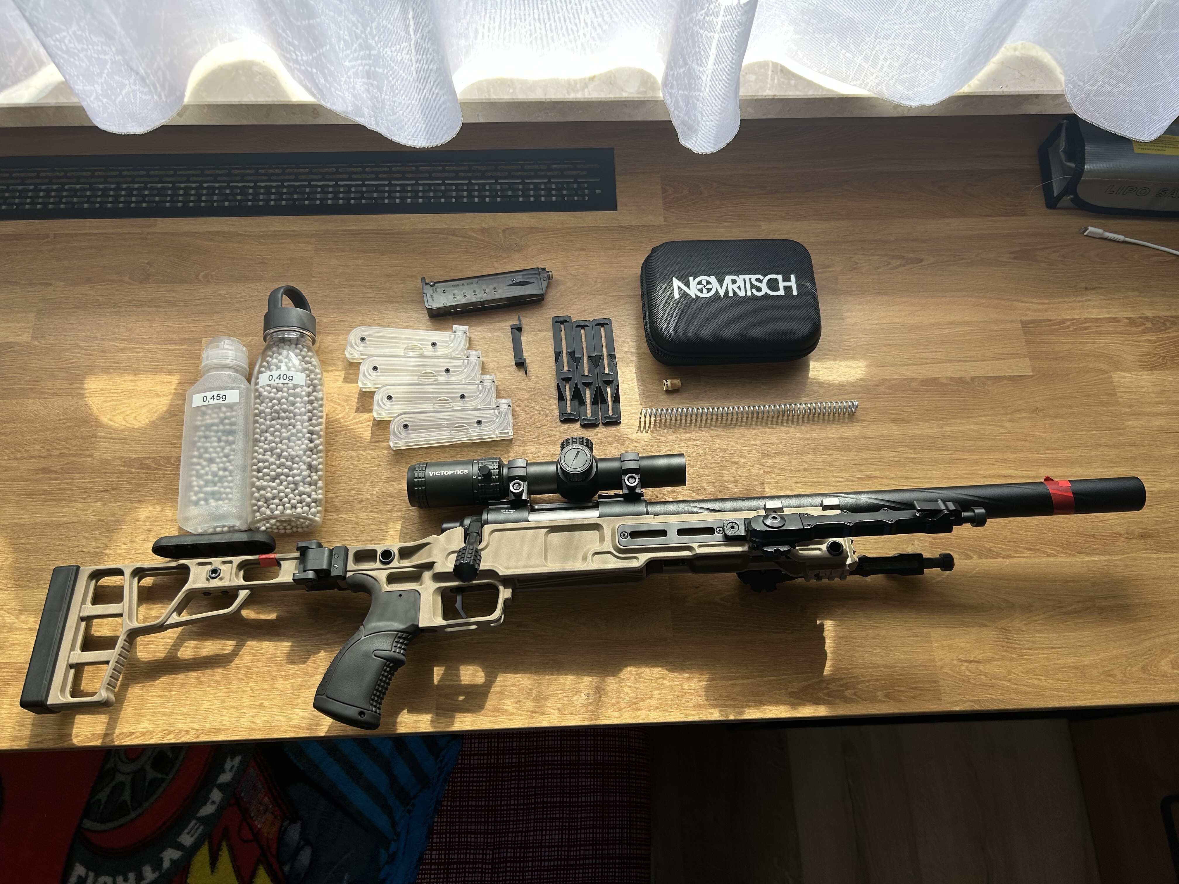 Replika snajperki Novritsch SSG10-A3 + akcesoria