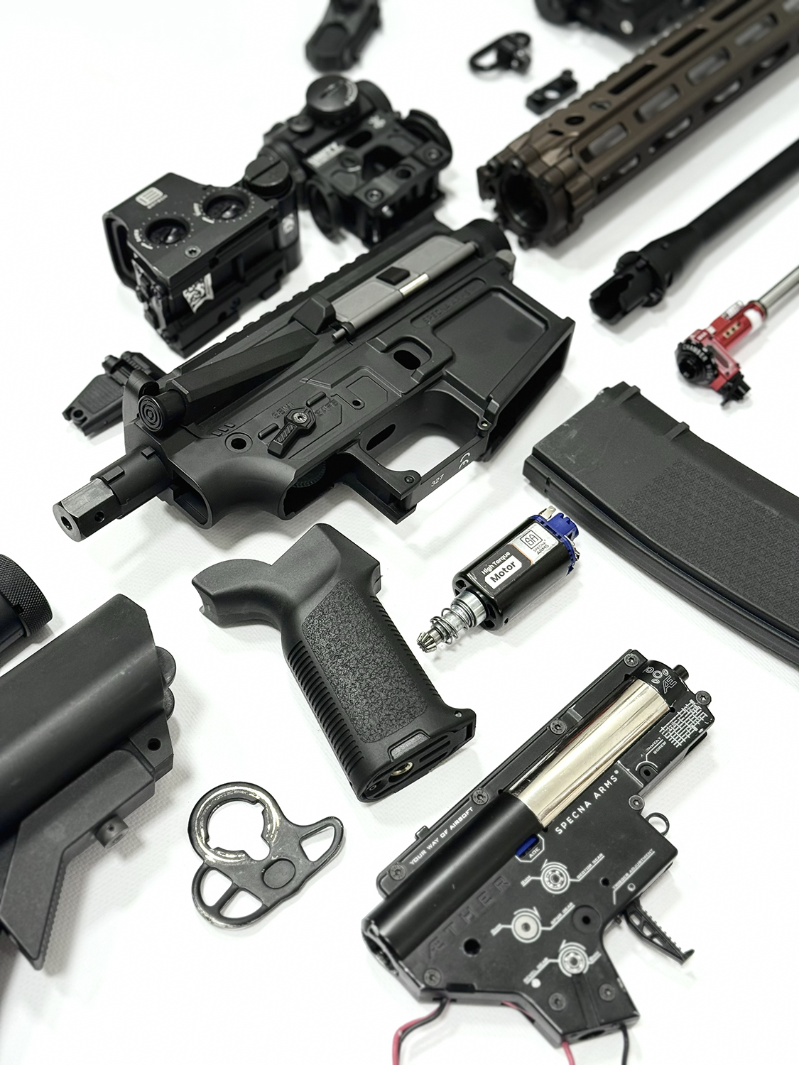 Specna Arms z HAL1 z RISIII 10,5"