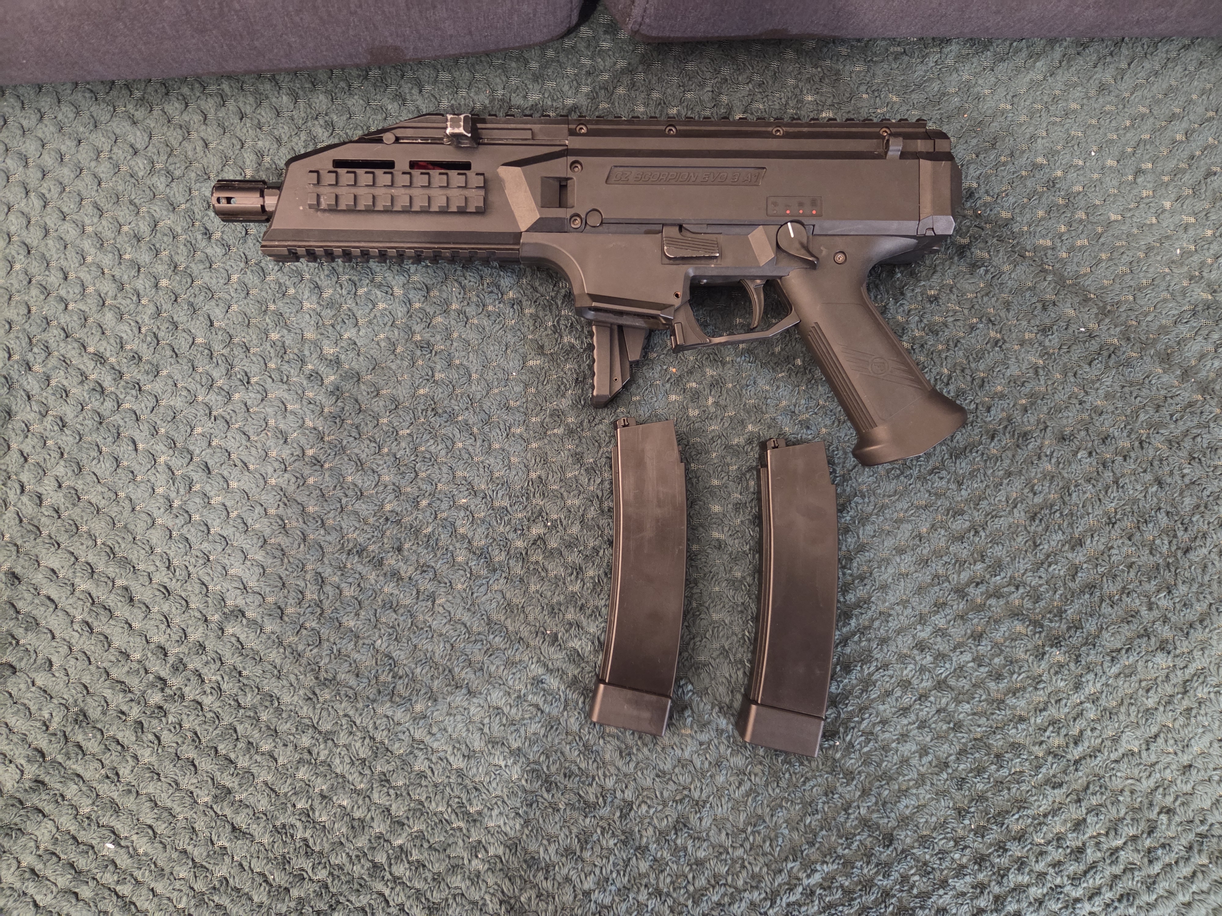 CZ Scorpion EVO 3 A1 SHS 16:1, ~1,1 J 0,28g