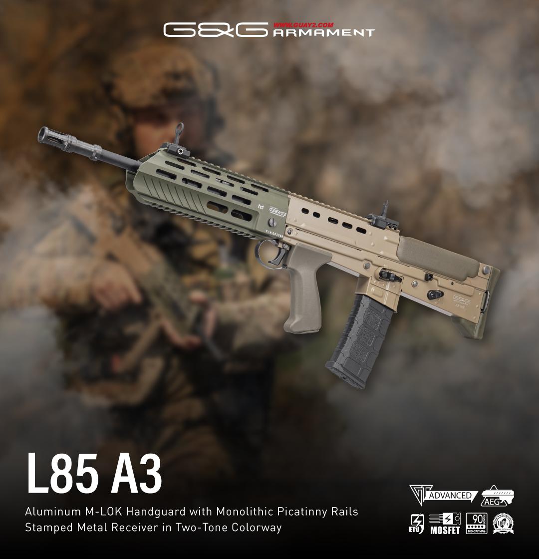 L85 replica in A3 variant from G&G Armament