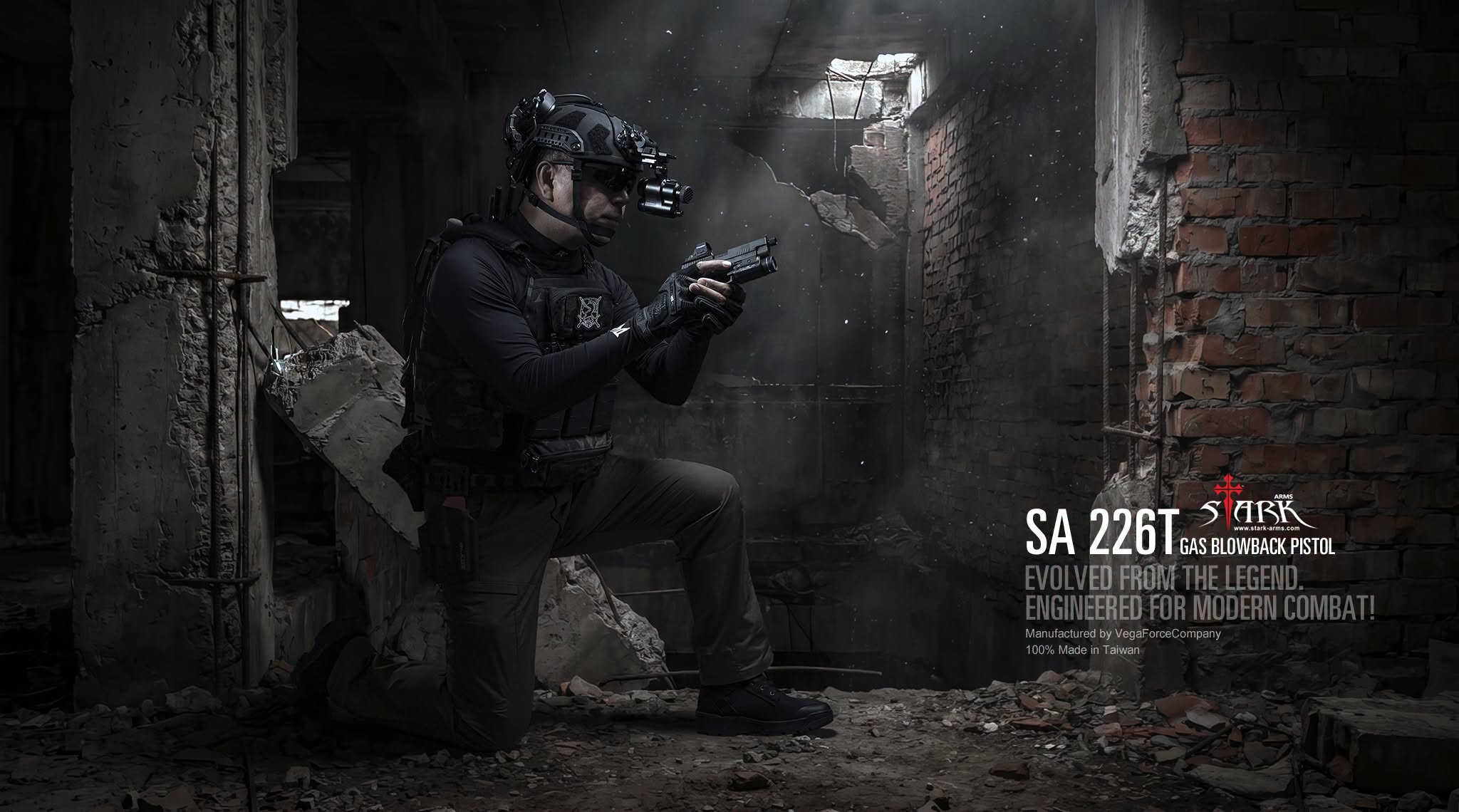 Stark Arms SA-226 czyli airsoftowy hołd klasyce pistoletów