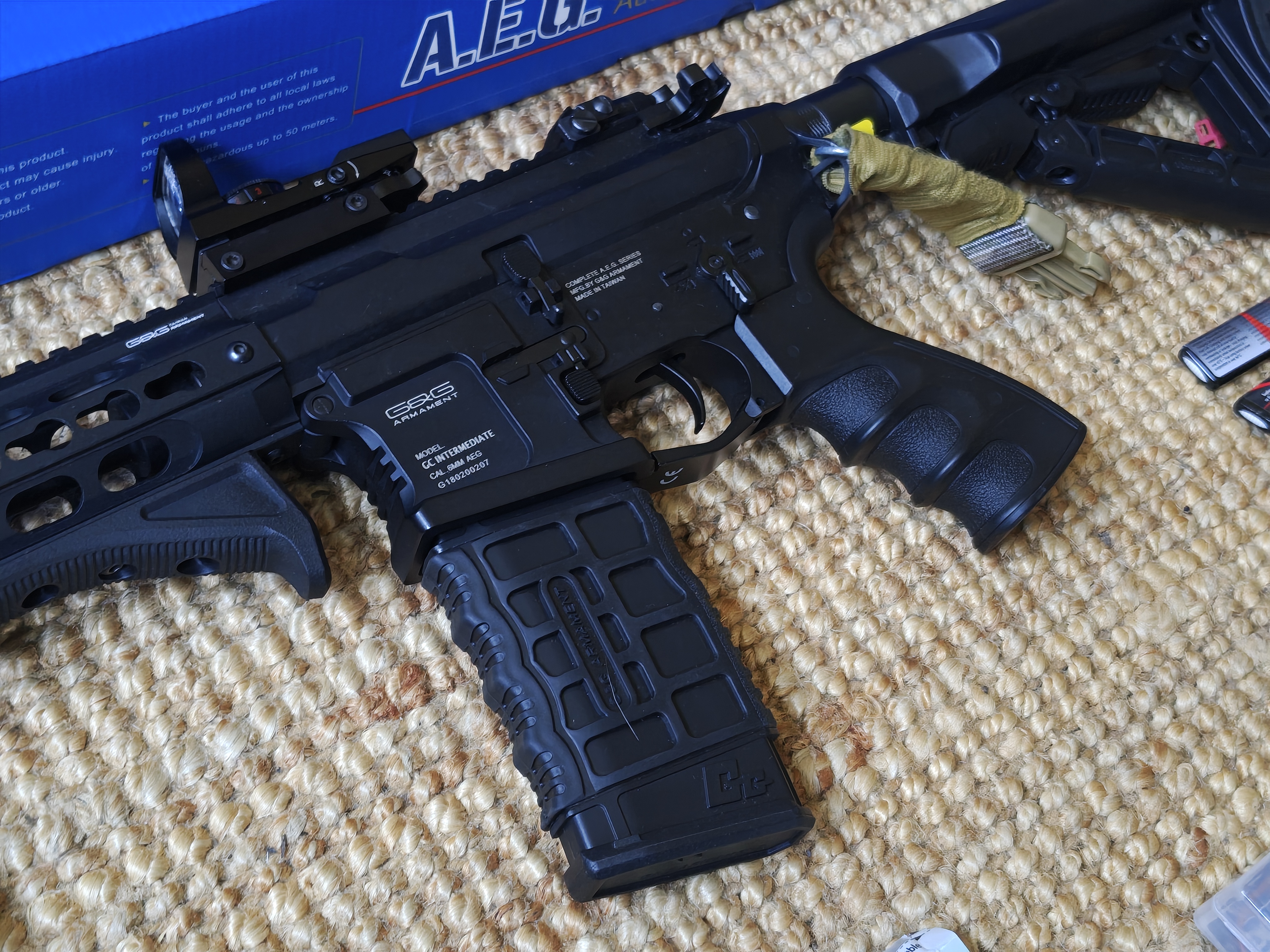 Airsoft G&G GC16 WARTHOG 12" - ZESTAW