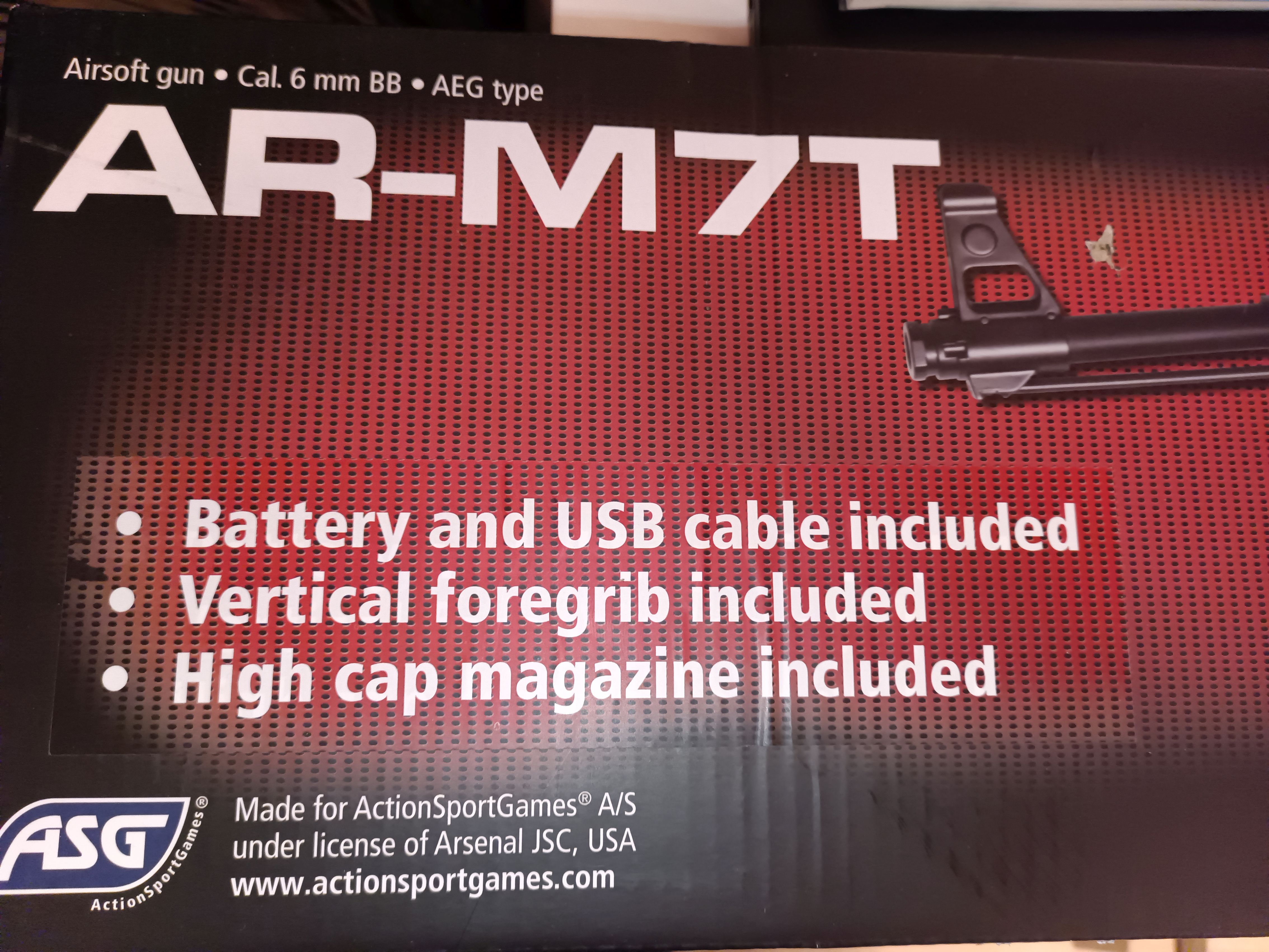 ASG karabinka szturmowego AR-M7T (replika elektryczna na baterie)