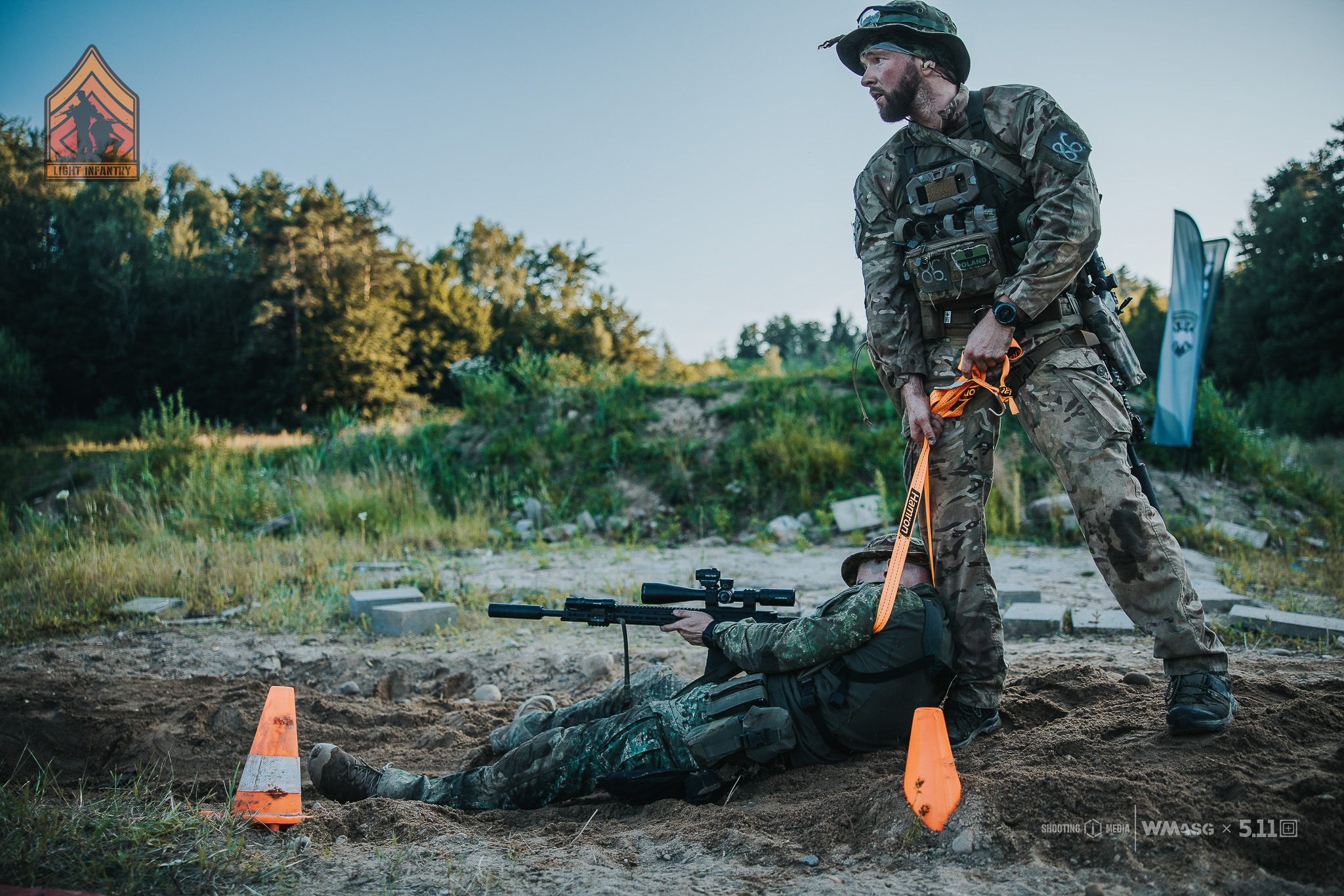 Fotorelacja z zawodów taktyczno-strzeleckich Lekka Piechota, kat. Lekka i MILSIM (18-20.07.2025)