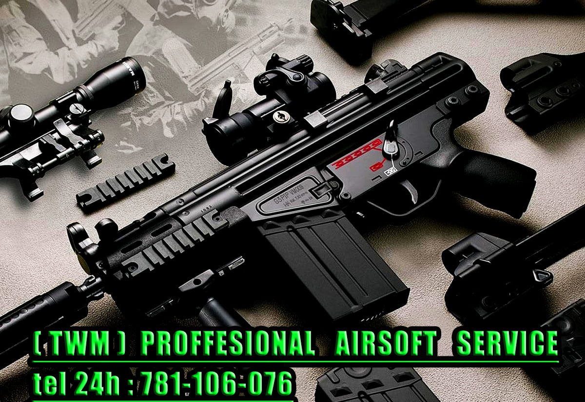 SERWIS REPLIK [ TWM CUSTOM ] : sprężynowe, elektryczne, gazowe, AEG / GBB / GBBR / HPA