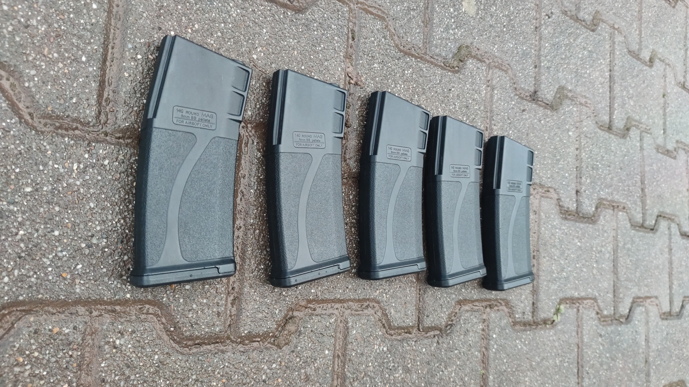 magazynki guarder mid cap m4/m16/ar15 zestaw 5 sztuk!