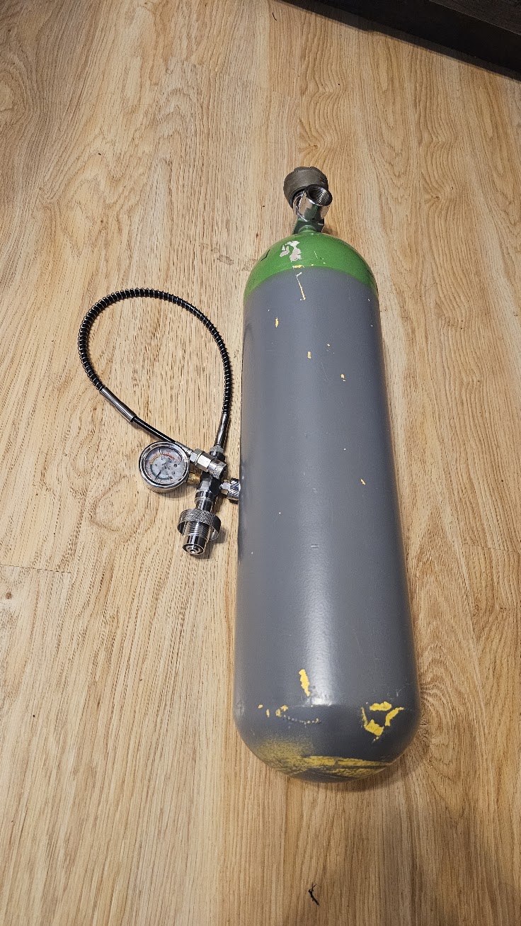 Butla matka 6l HPA 300bar/4000psi + Przetoczka