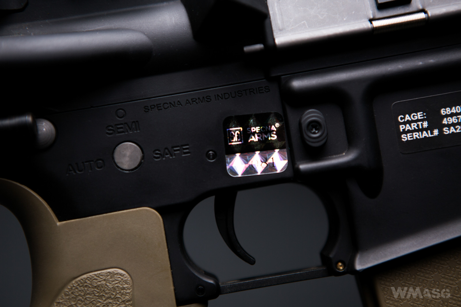 Specna Arms SA -E12 PDW Edge BK-TAN (sesja w studio)