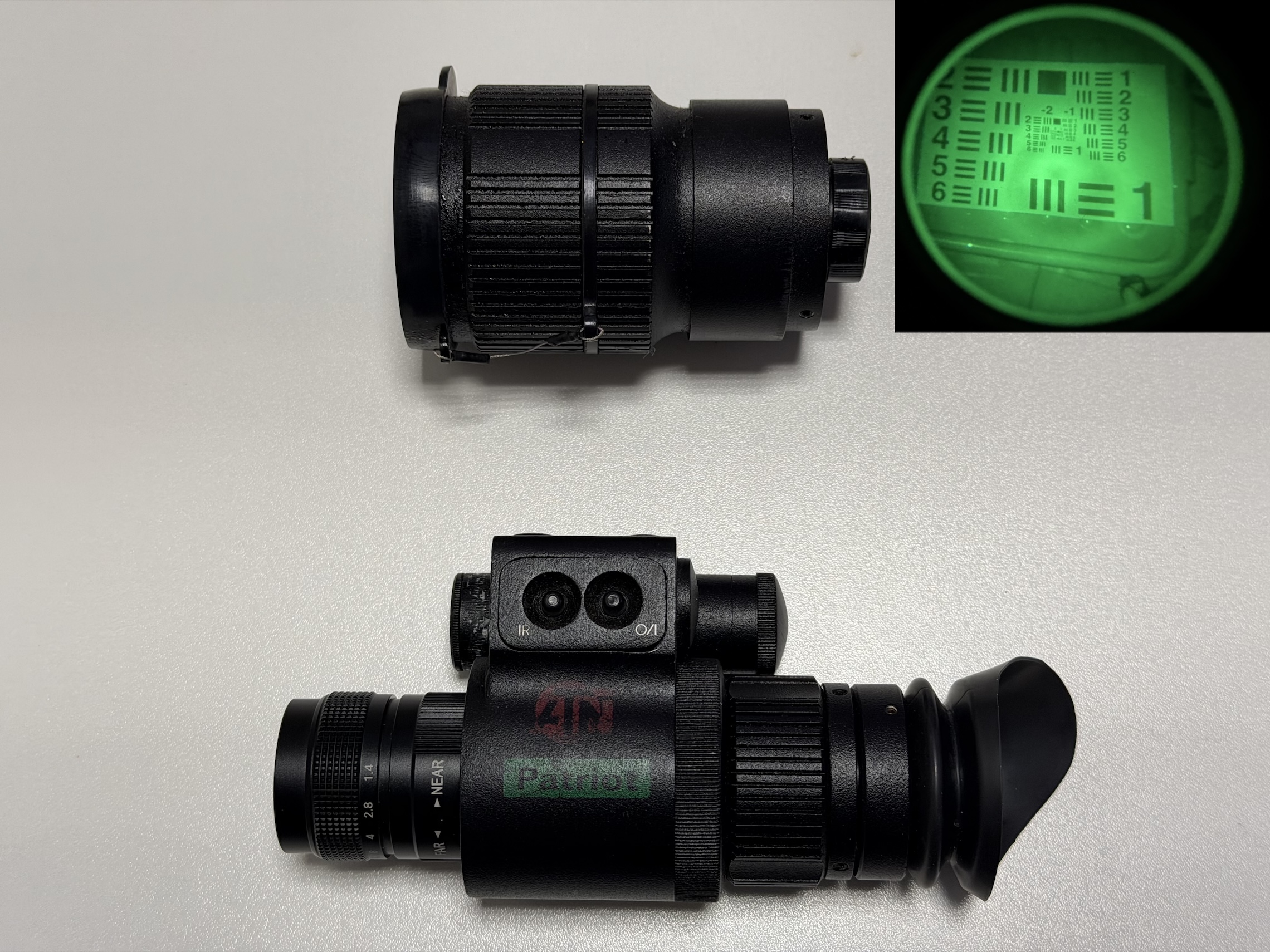Noktowizor Analogowy ATN patriot Gen 2+ Nasadka powiekszająca
