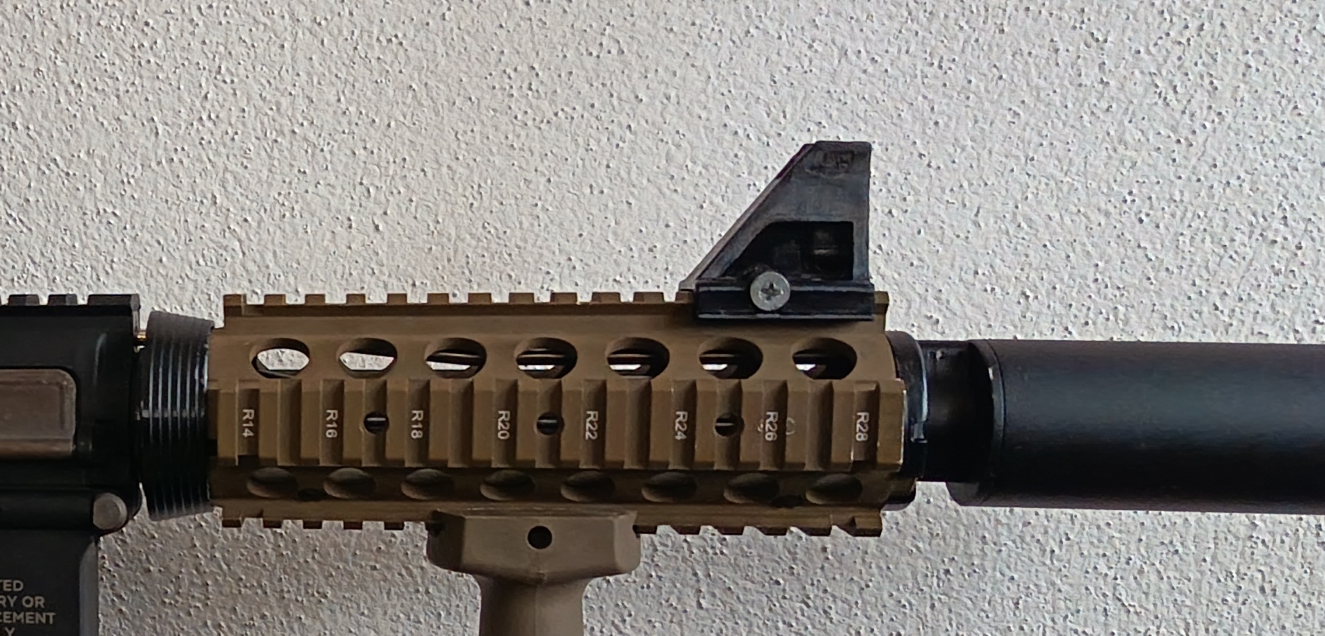 Kupię Melalowy front do m4a1 NA RIS