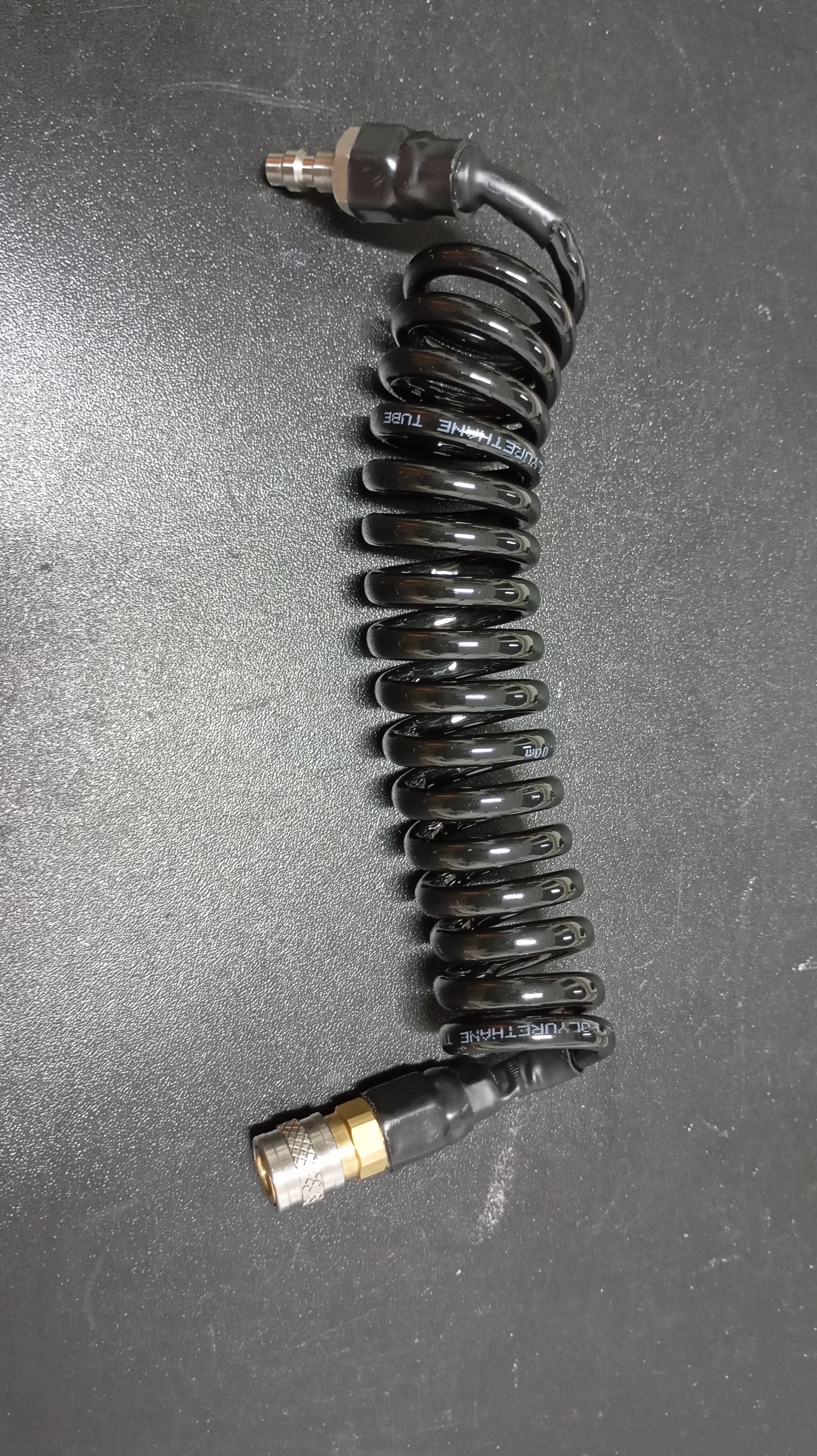 Wąż spiralny HPA złączki US x2