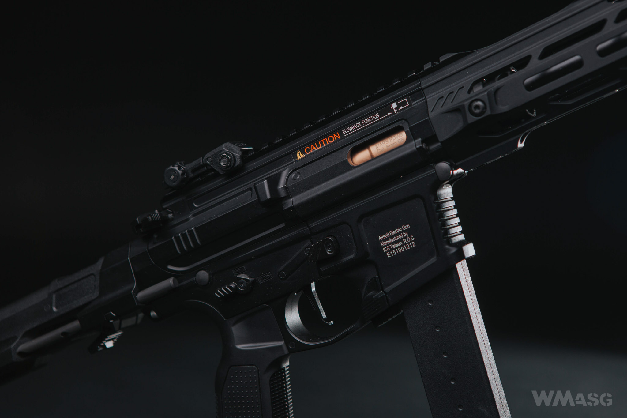 ICS CXP-MARS PDW9 z zewnątrz