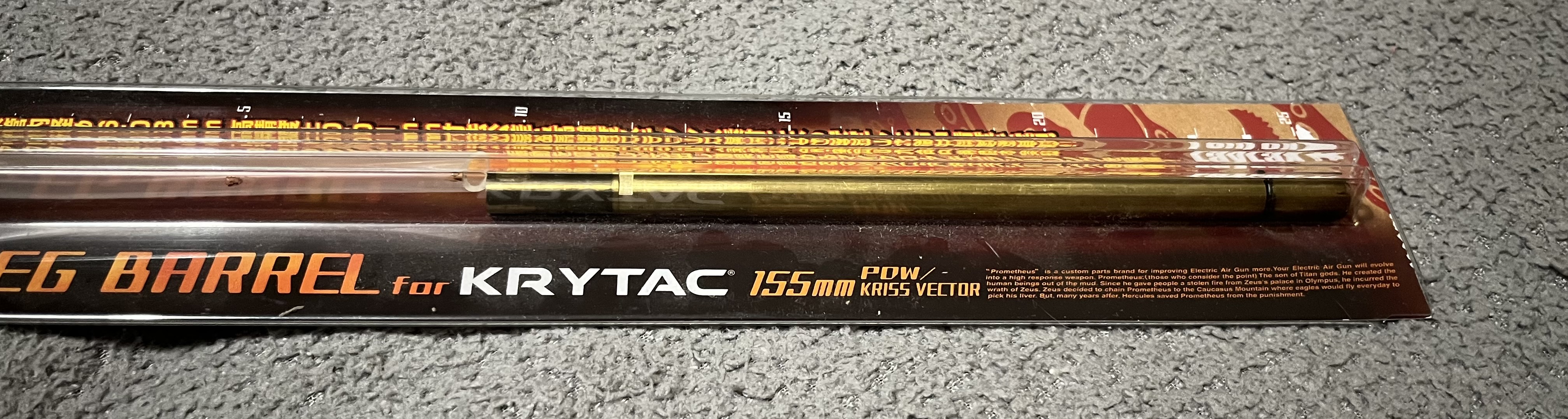 Lufa precyzyjna EG 155mm KRYTAC SPR