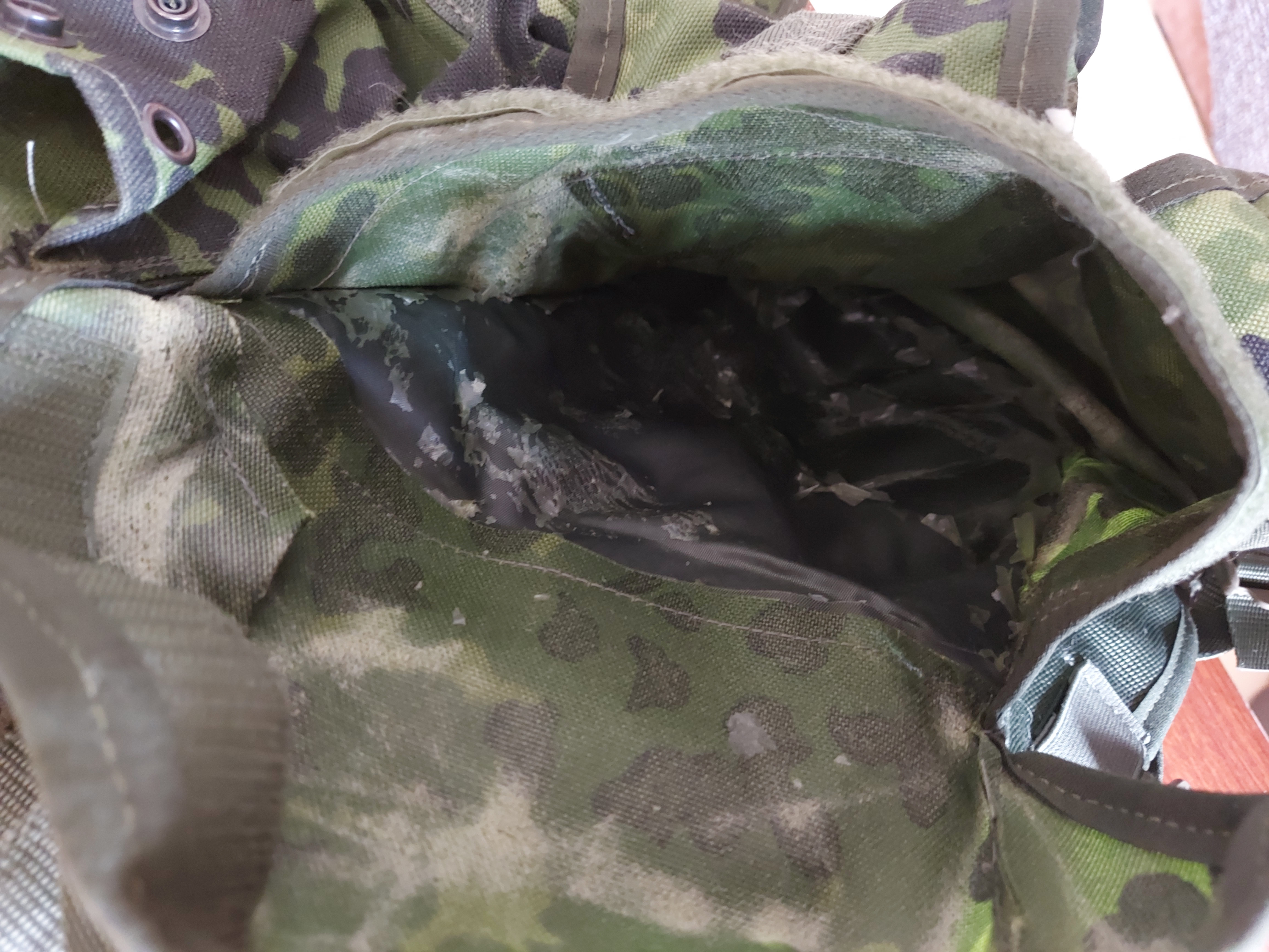 Kamizelka taktyczna - duński kamuflaż M84, cordura; unikat; ASG