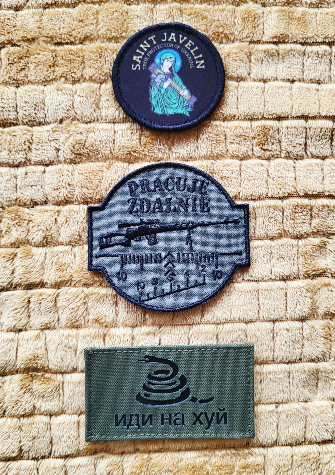 !LICYTACJA BEZ CENY MINIMALNEJ! NASZYWKI PRACUJĘ ZDALNIE (SNAJPER), IDI NA UJ (WYSPA WĘŻY), SAINT JAVELIN