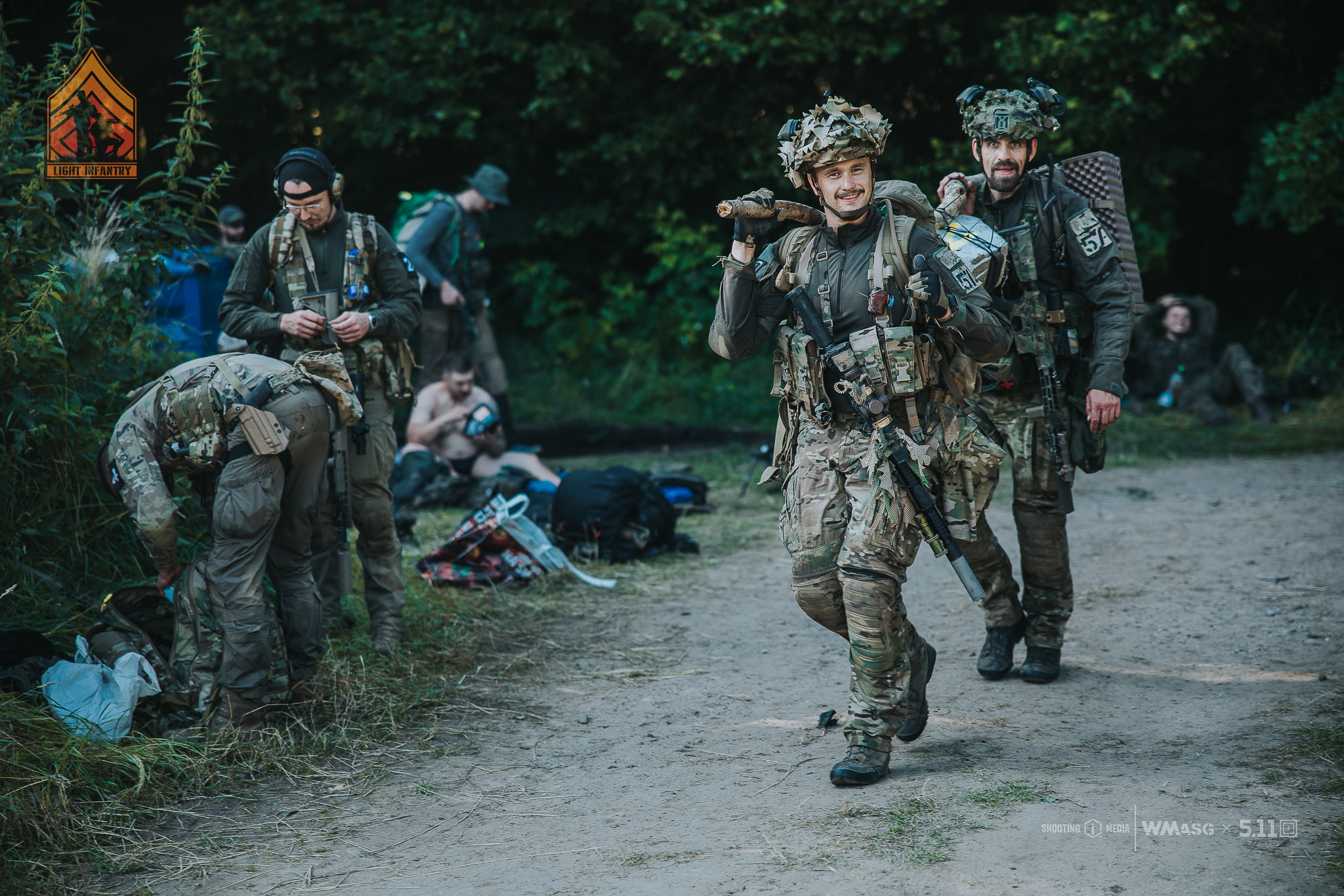 Fotorelacja z zawodów taktyczno-strzeleckich Lekka Piechota, kat. Lekka i MILSIM (18-20.07.2025)