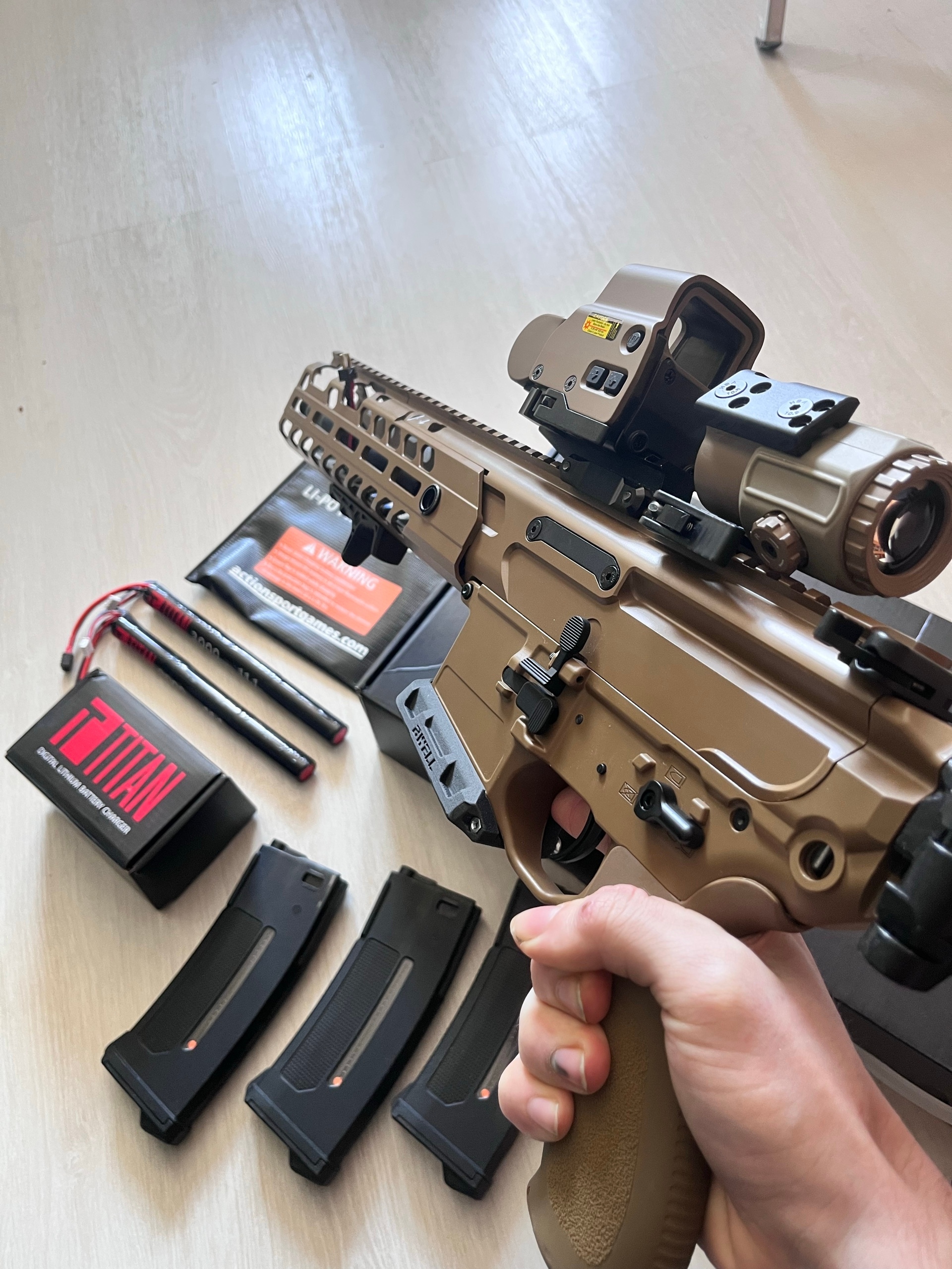 (TUNING/GWARANCJA) E&C MCX Virtus AEG Perun V2 MAXX