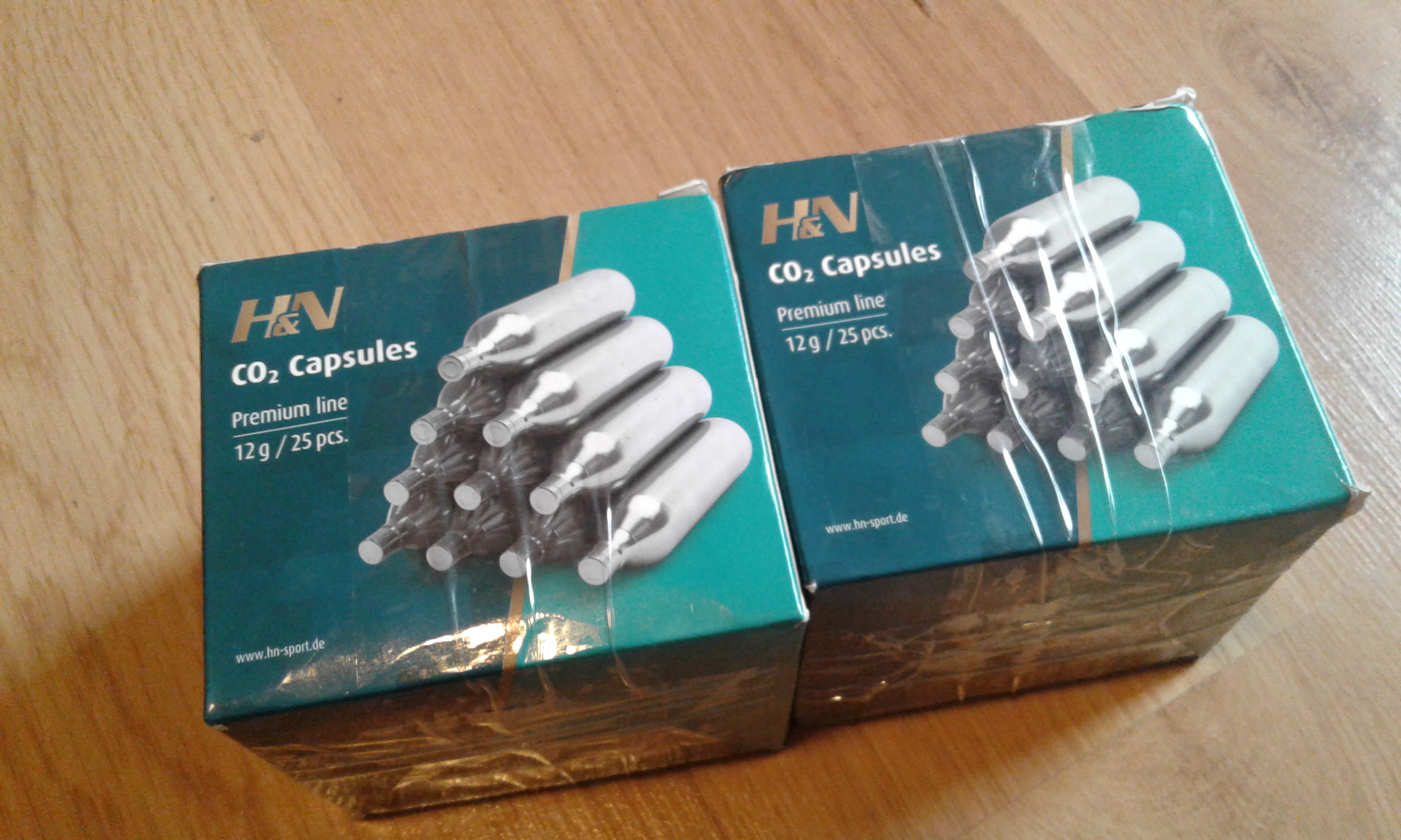 Kapsuły Co2 H&N, 50 sz.