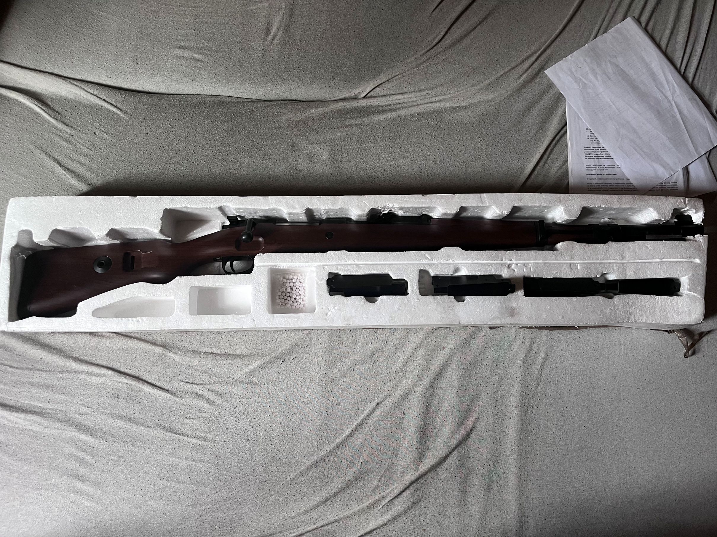 Kar98 Snow Wolf +4 magazynki