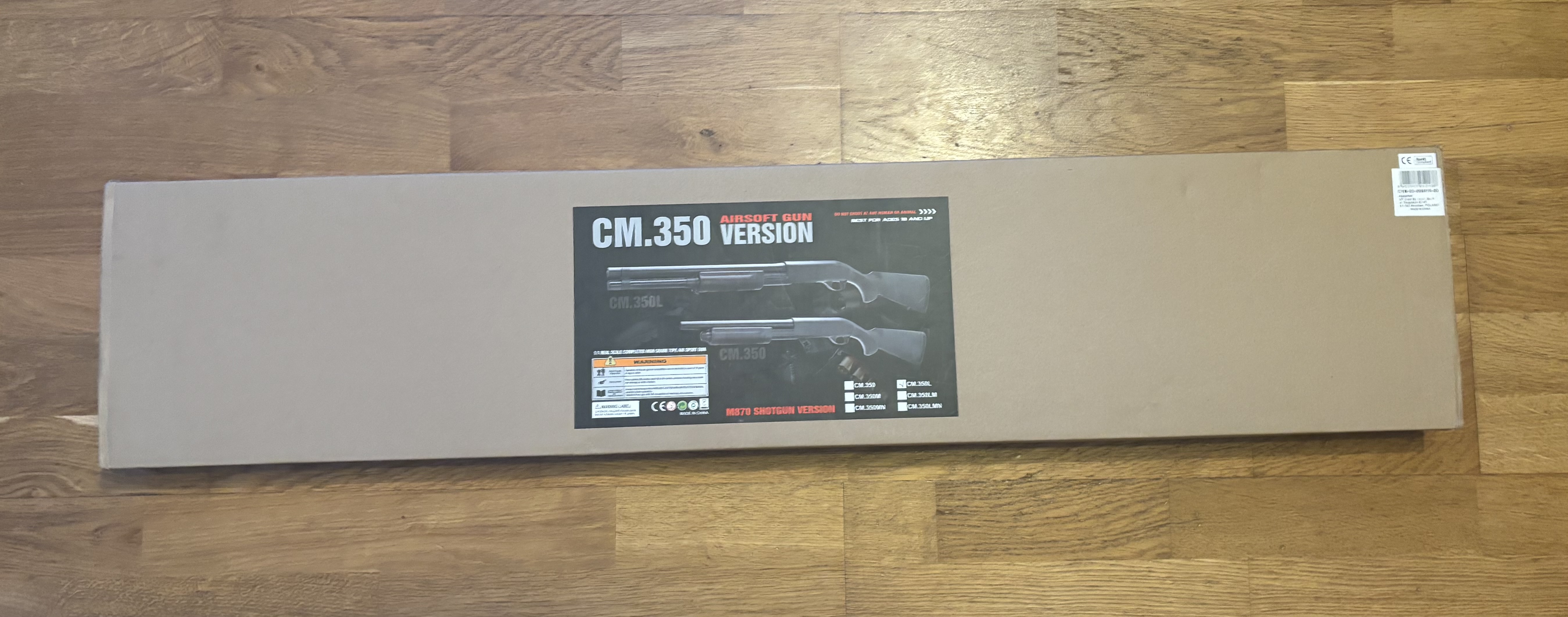 Cm350L wersja plastikowa
