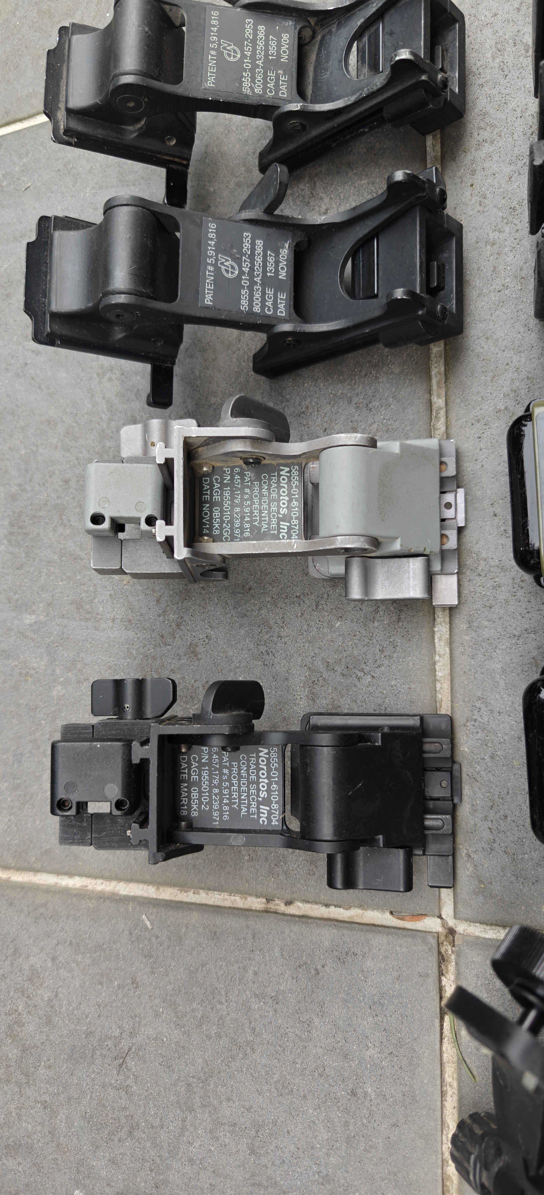 Ramiona NVG Norotos Rhino I & Rhino II