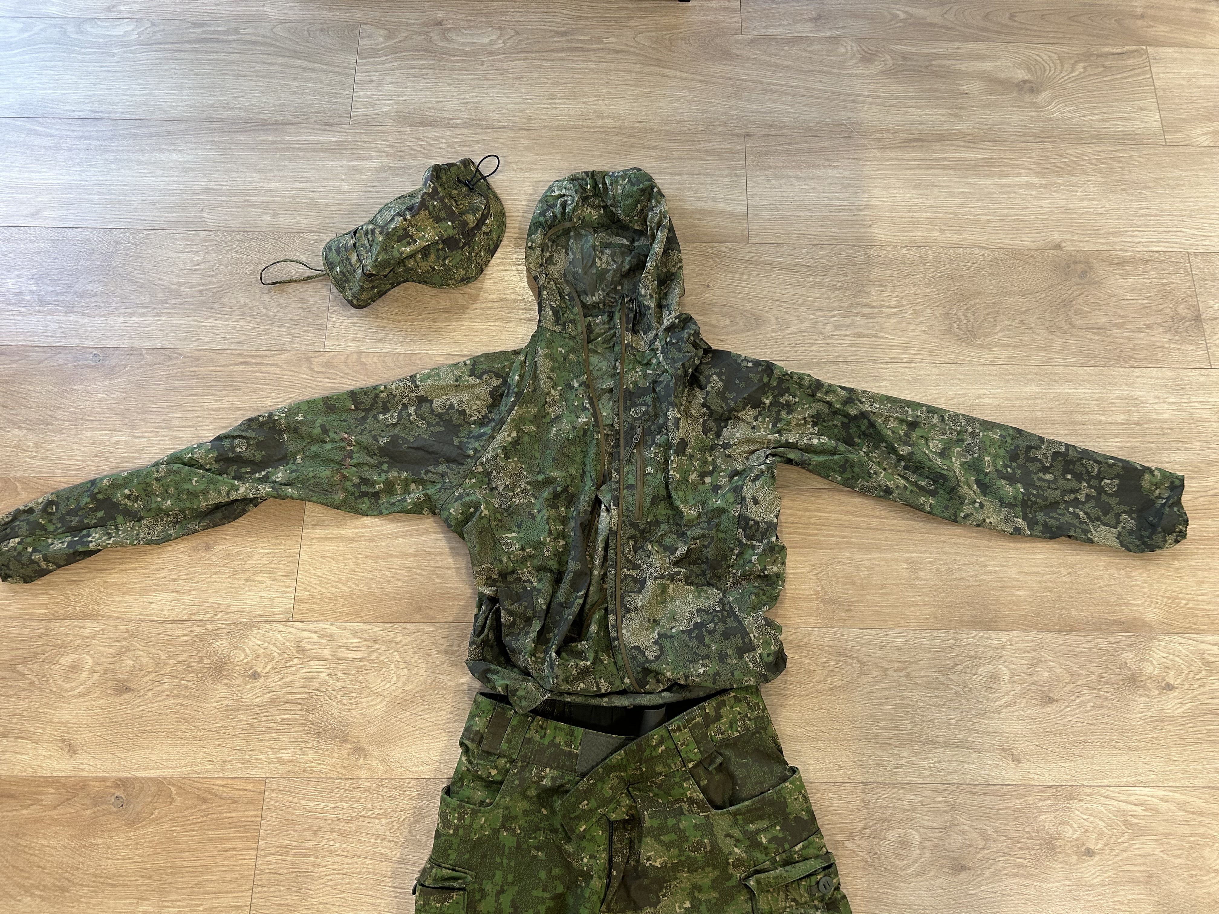 Spodnie Helikon-Tex PenCott + Kurtka Helikon-Tex - Pencott + Kapelusz